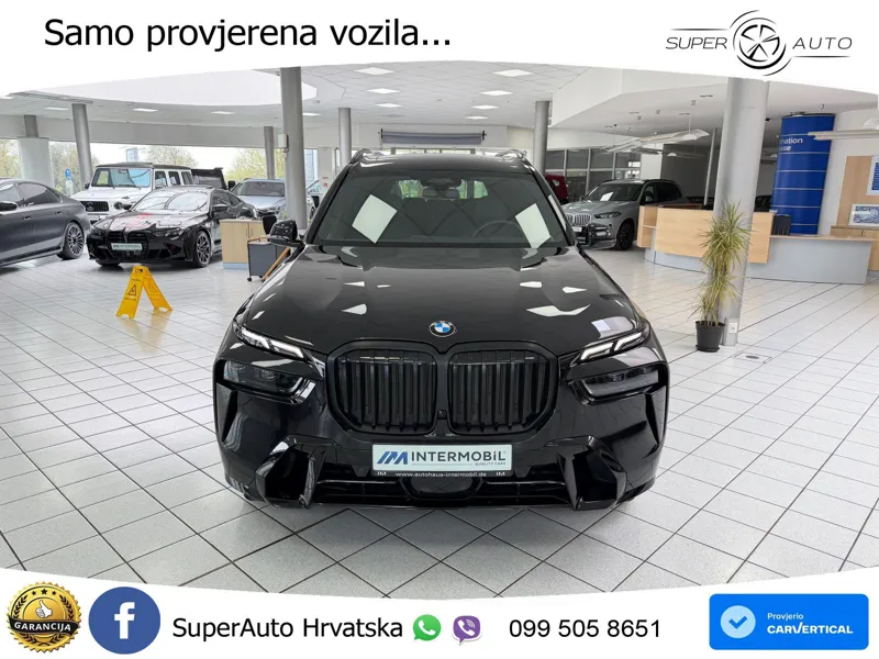 BMW X7 40d (352 KS) xDrive Steptronic M Sport ZRAČNI+ACC+GR SJED+KAM+PANO