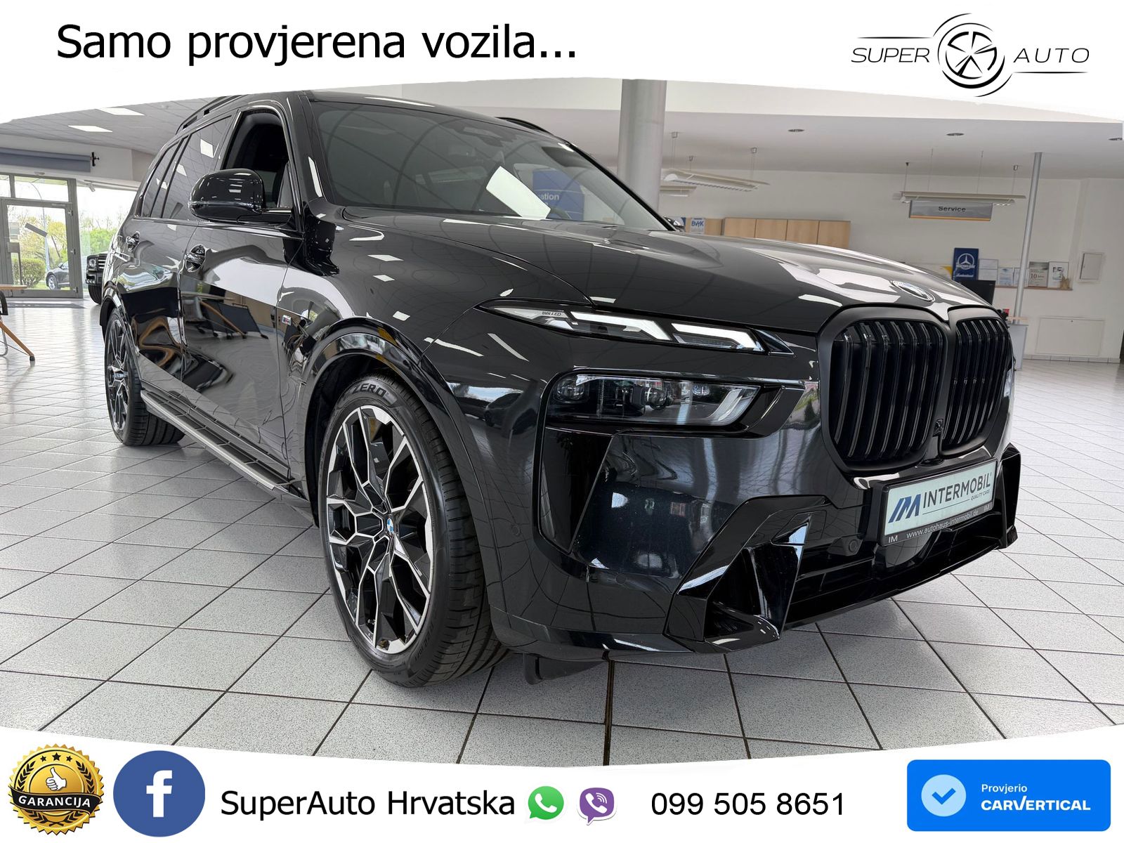 BMW X7 40d (352 KS) xDrive Steptronic M Sport ZRAČNI+ACC+GR SJED+KAM+PANO