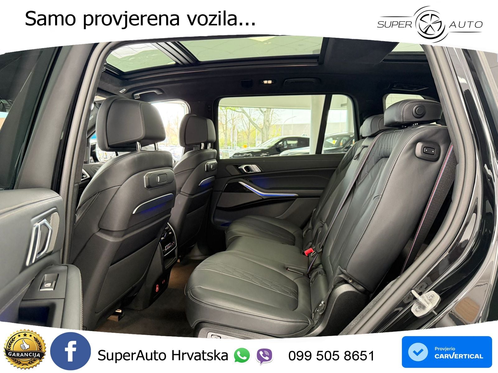 BMW X7 40d (352 KS) xDrive Steptronic M Sport ZRAČNI+ACC+GR SJED+KAM+PANO