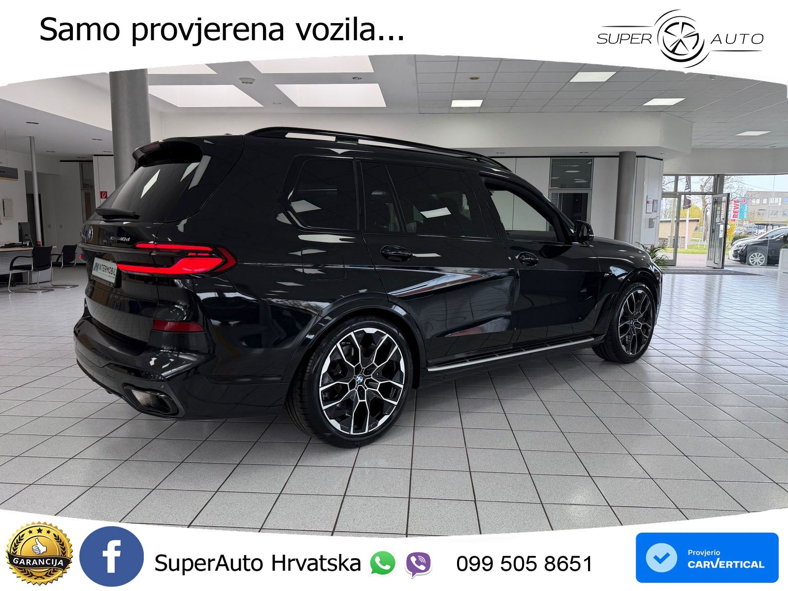 BMW X7 40d (352 KS) xDrive Steptronic M Sport ZRAČNI+ACC+GR SJED+KAM+PANO