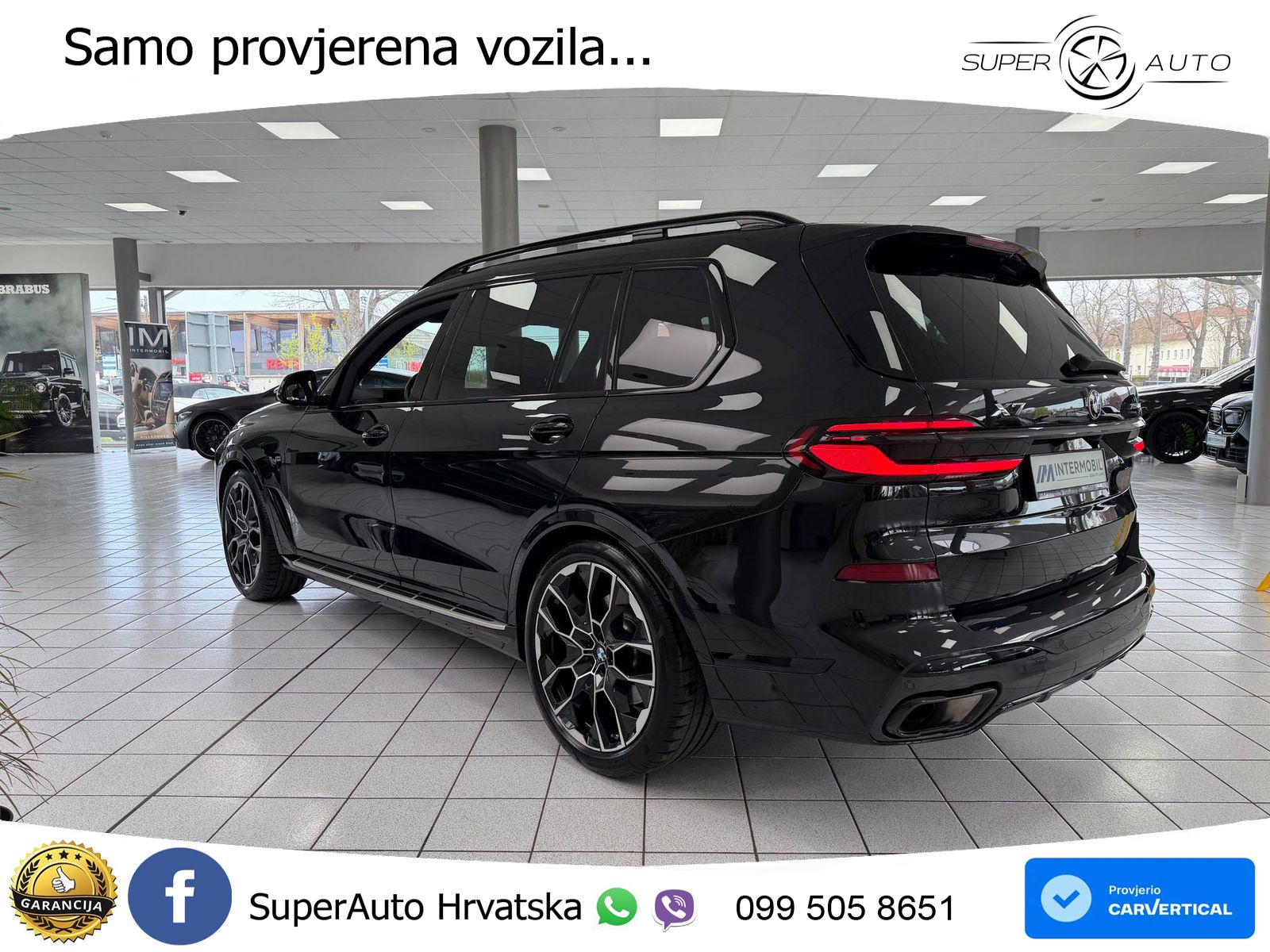 BMW X7 40d (352 KS) xDrive Steptronic M Sport ZRAČNI+ACC+GR SJED+KAM+PANO
