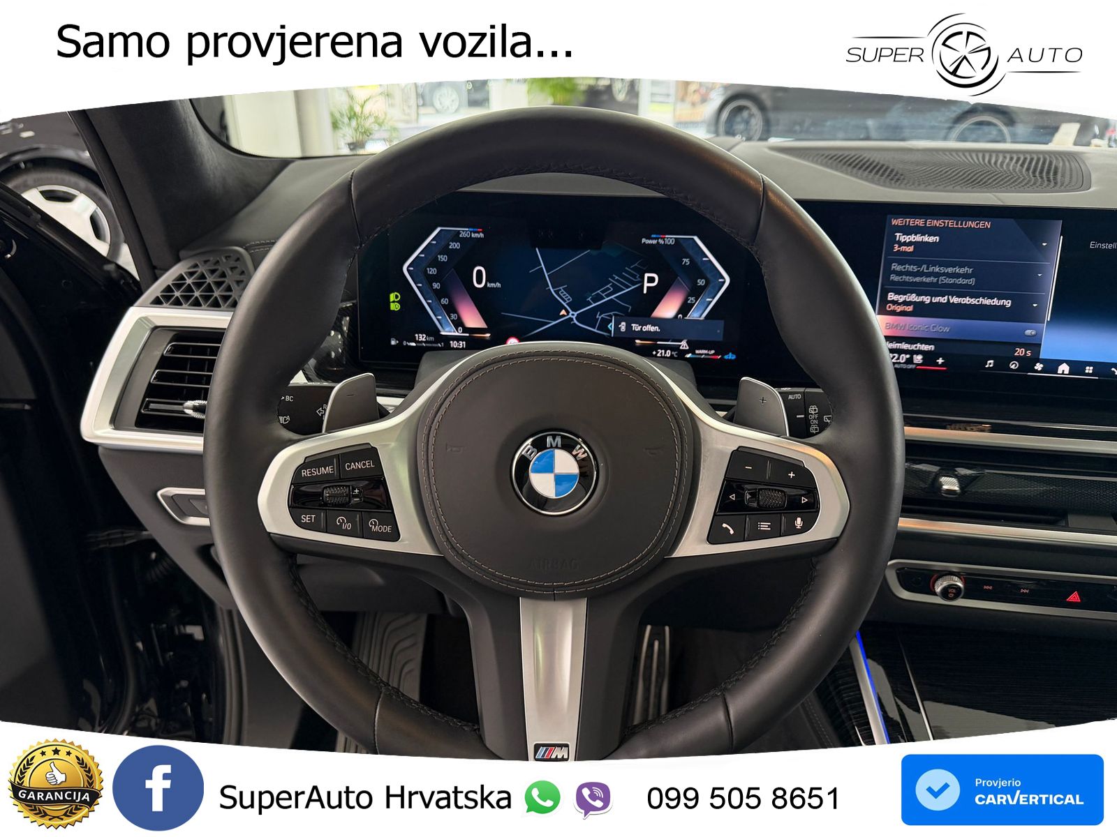 BMW X7 40d (352 KS) xDrive Steptronic M Sport ZRAČNI+ACC+GR SJED+KAM+PANO