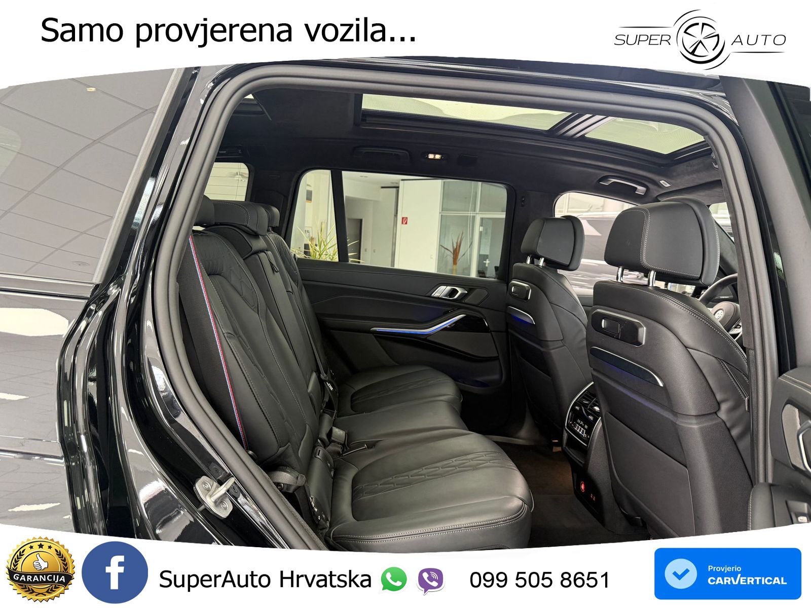 BMW X7 40d (352 KS) xDrive Steptronic M Sport ZRAČNI+ACC+GR SJED+KAM+PANO