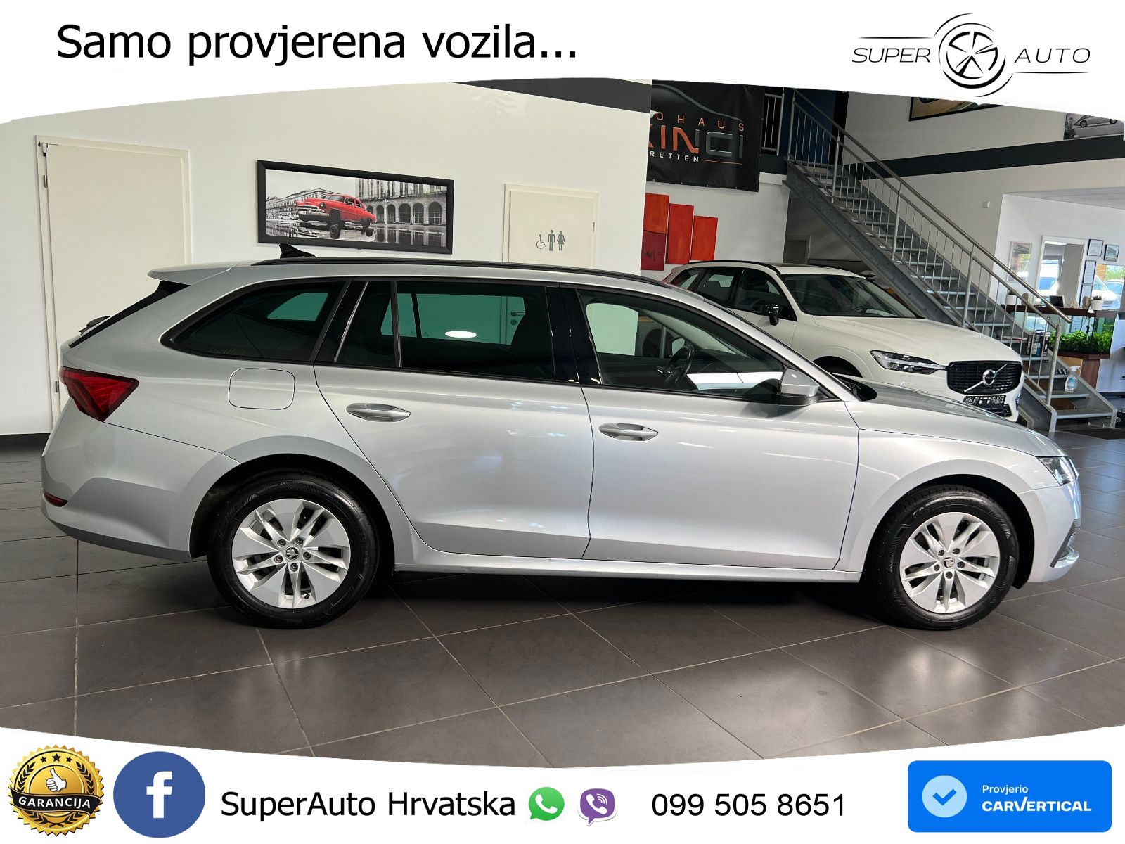 Škoda Octavia Combi 2.0 TDI (150 KS) DSG LED+GR SJED+ACC