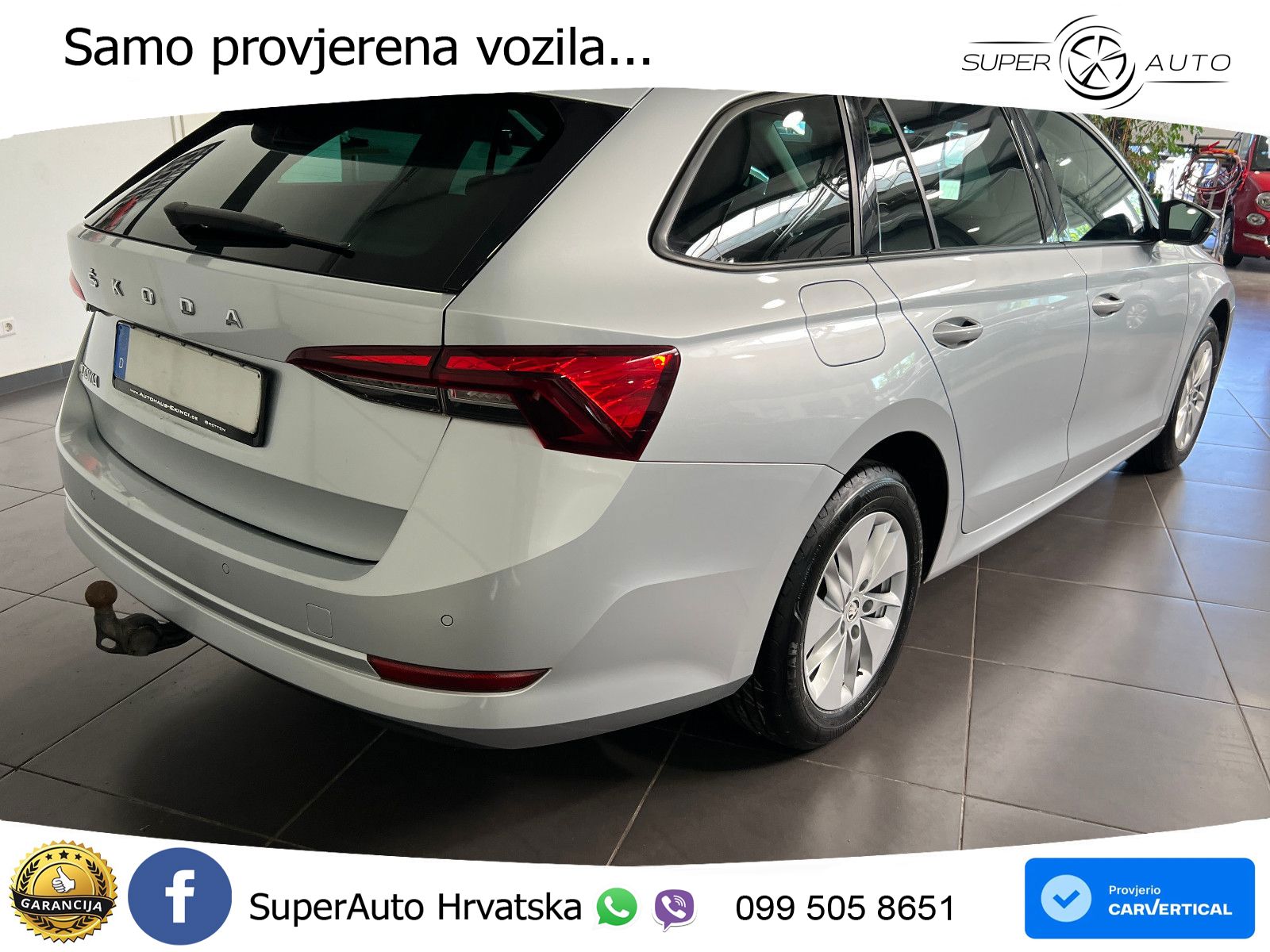 Škoda Octavia Combi 2.0 TDI (150 KS) DSG LED+GR SJED+ACC