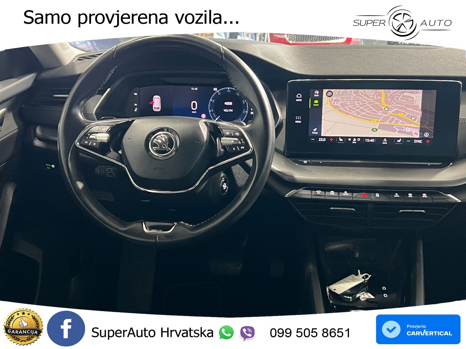 Škoda Octavia Combi 2.0 TDI (150 KS) DSG LED+GR SJED+ACC