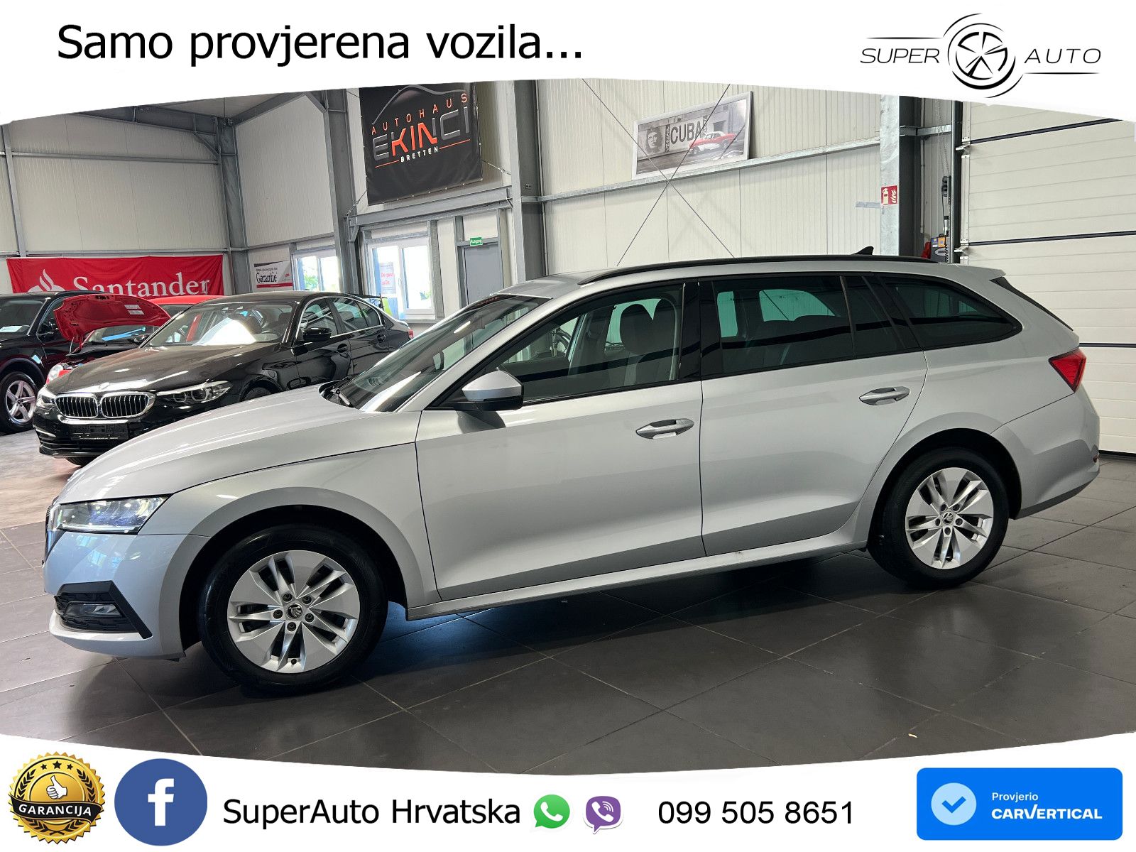 Škoda Octavia Combi 2.0 TDI (150 KS) DSG LED+GR SJED+ACC