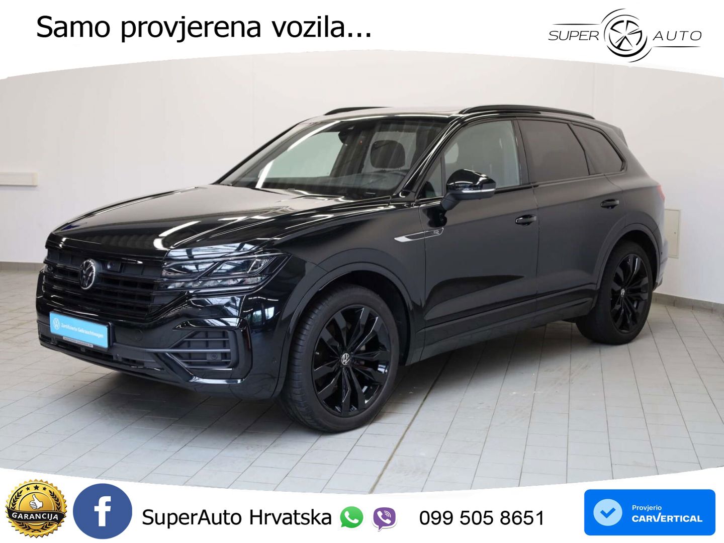 Volkswagen Touareg 3.0 V6 TDI (286 KS) 4MOTION Tiptronic R-Line ZRAČNI+ACC+GR SJED+KAM+PANO