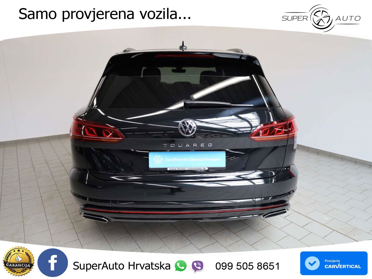 Volkswagen Touareg 3.0 V6 TDI (286 KS) 4MOTION Tiptronic R-Line ZRAČNI+ACC+GR SJED+KAM+PANO