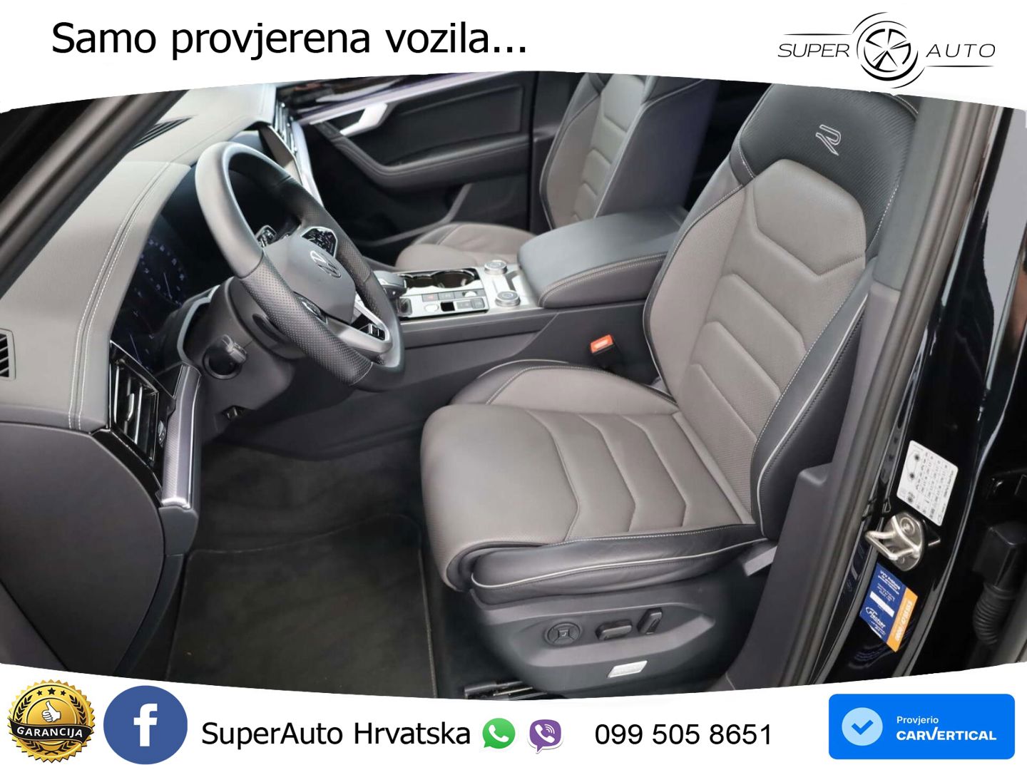 Volkswagen Touareg 3.0 V6 TDI (286 KS) 4MOTION Tiptronic R-Line ZRAČNI+ACC+GR SJED+KAM+PANO