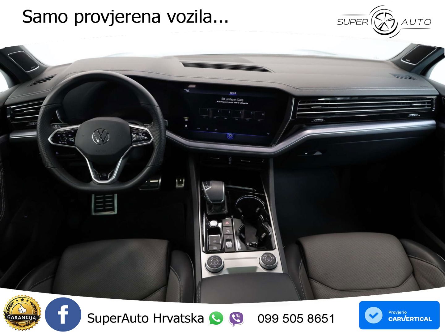 Volkswagen Touareg 3.0 V6 TDI (286 KS) 4MOTION Tiptronic R-Line ZRAČNI+ACC+GR SJED+KAM+PANO