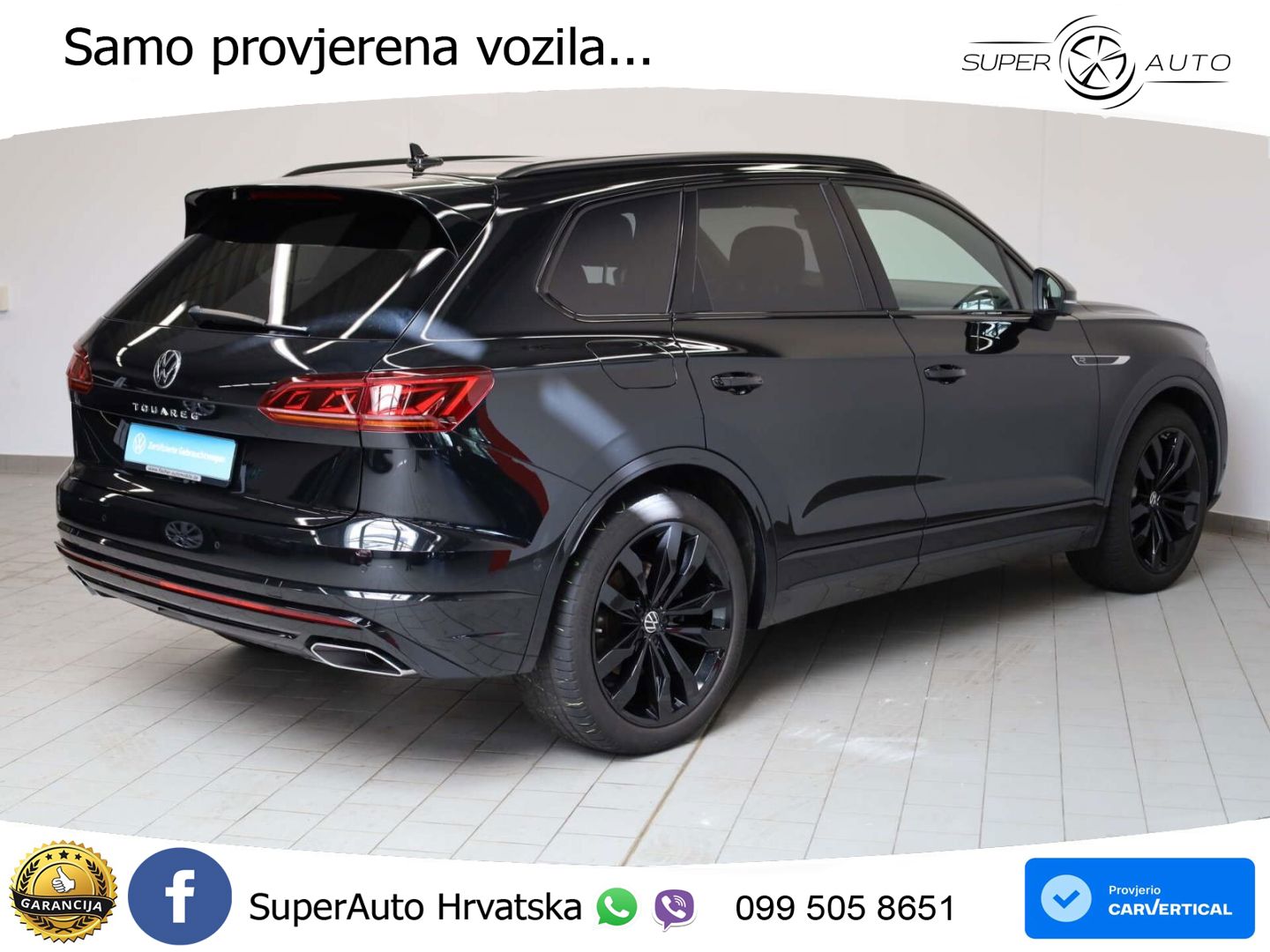 Volkswagen Touareg 3.0 V6 TDI (286 KS) 4MOTION Tiptronic R-Line ZRAČNI+ACC+GR SJED+KAM+PANO