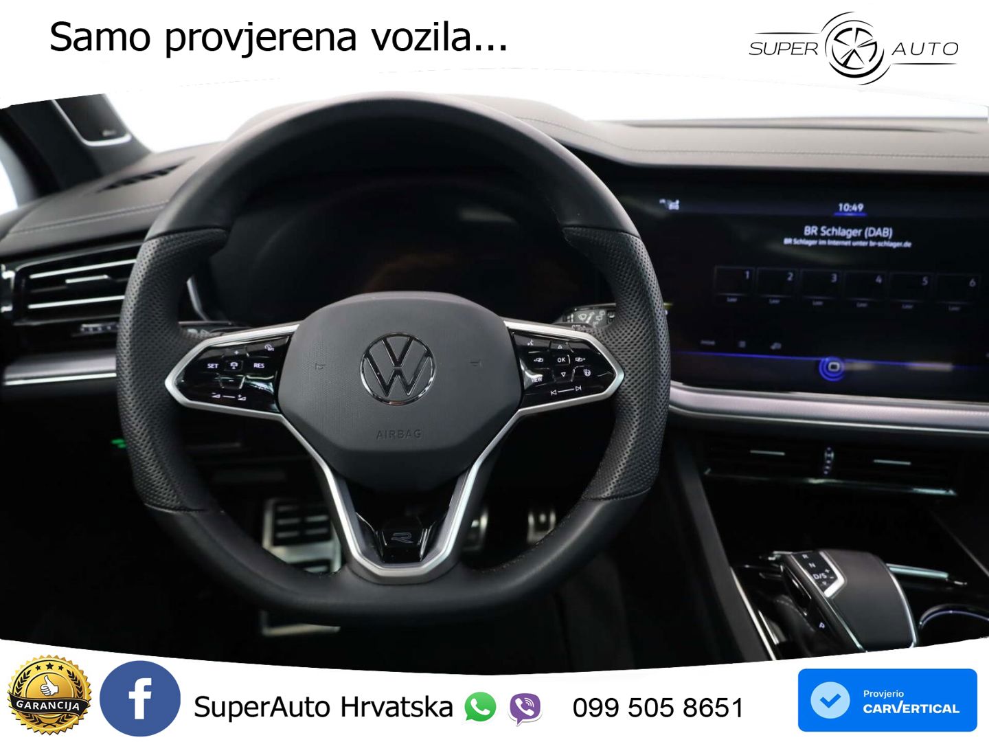 Volkswagen Touareg 3.0 V6 TDI (286 KS) 4MOTION Tiptronic R-Line ZRAČNI+ACC+GR SJED+KAM+PANO