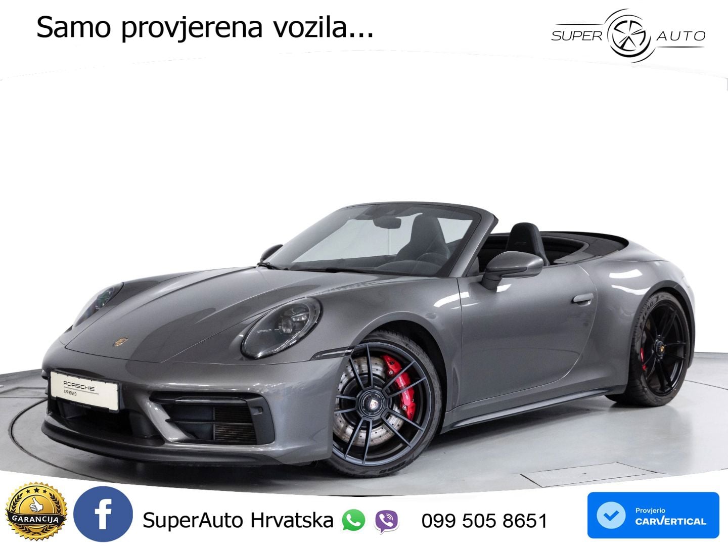 Porsche 911 Carrera GTS Cabriolet 3.0 (480 KS) PDK