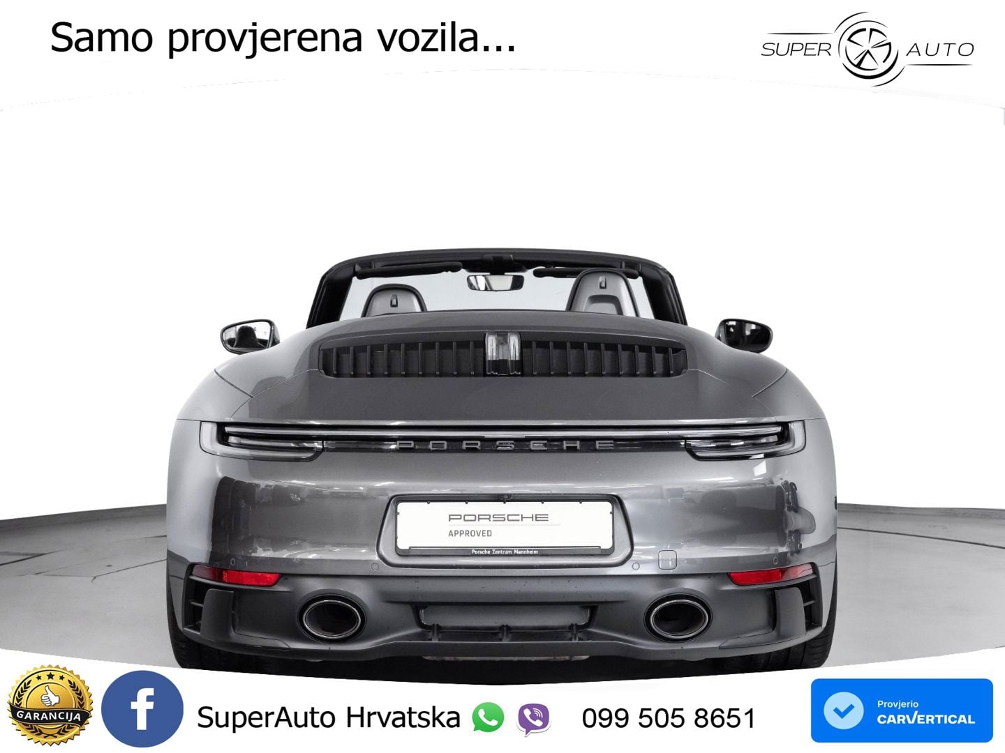 Porsche 911 Carrera GTS Cabriolet 3.0 (480 KS) PDK