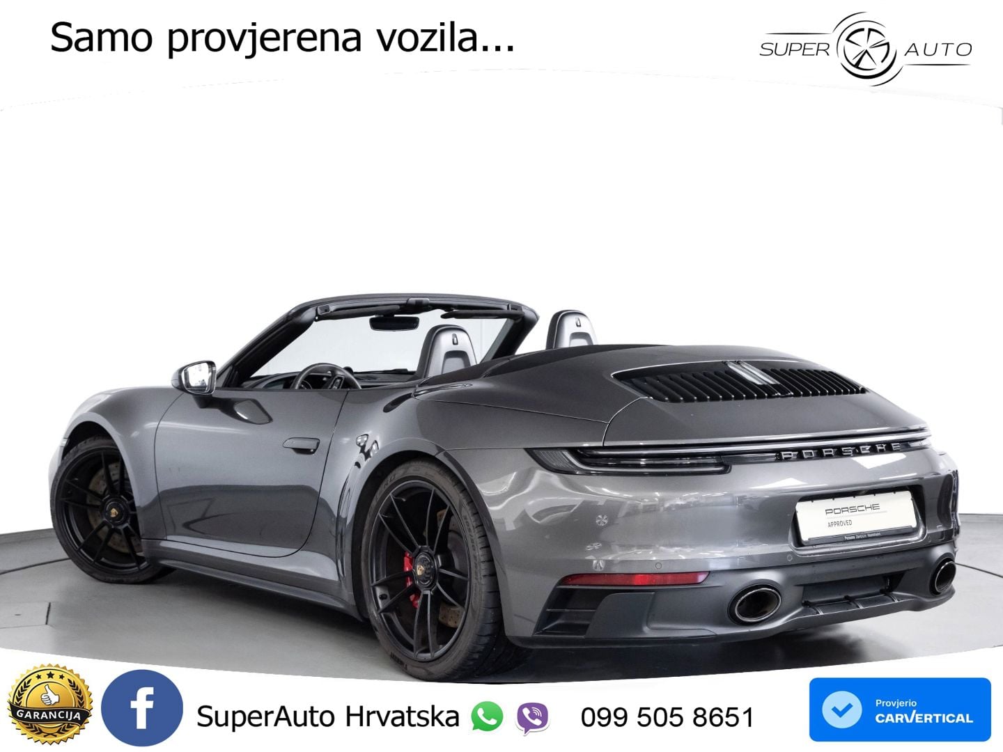 Porsche 911 Carrera GTS Cabriolet 3.0 (480 KS) PDK