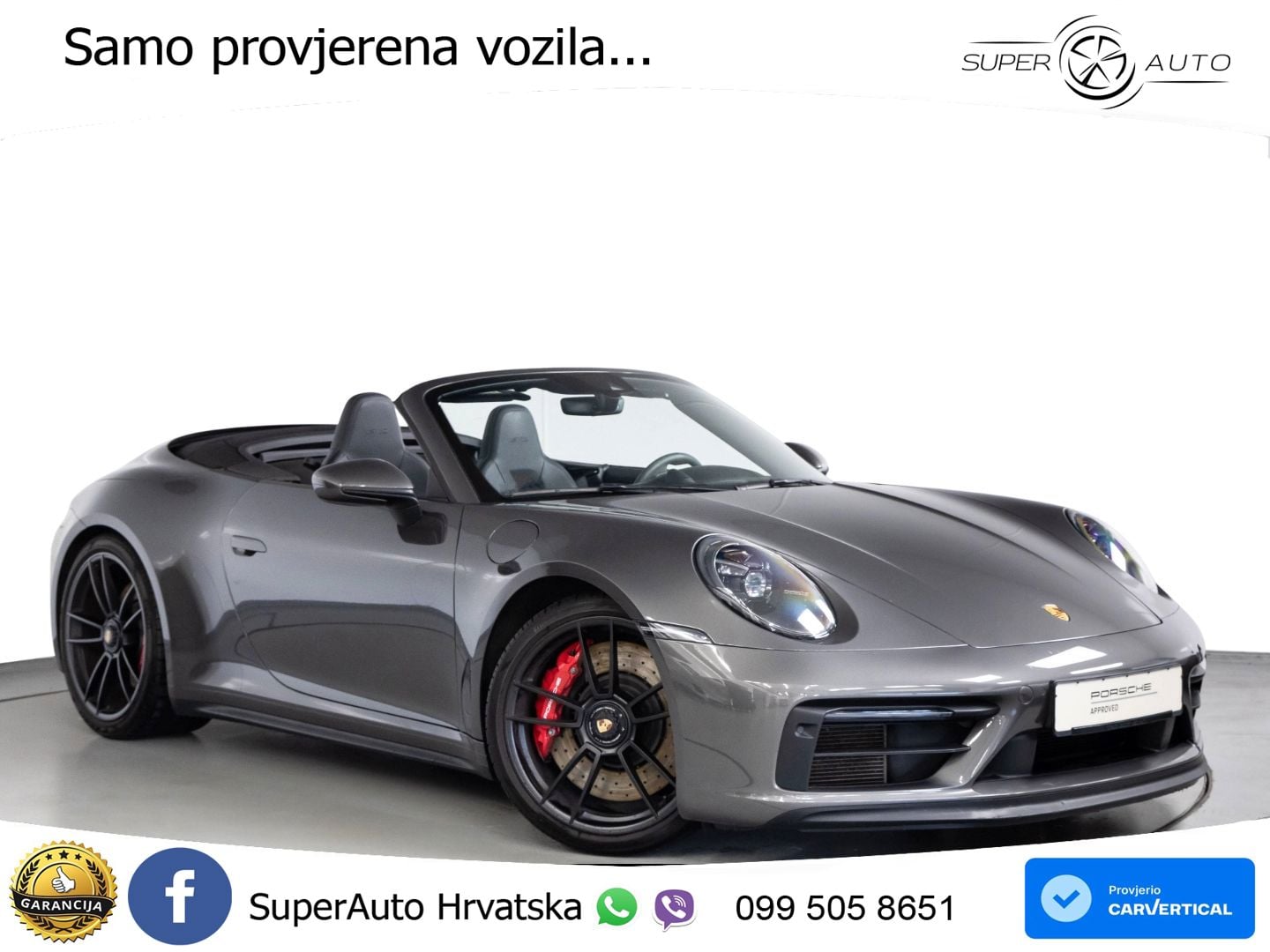 Porsche 911 Carrera GTS Cabriolet 3.0 (480 KS) PDK
