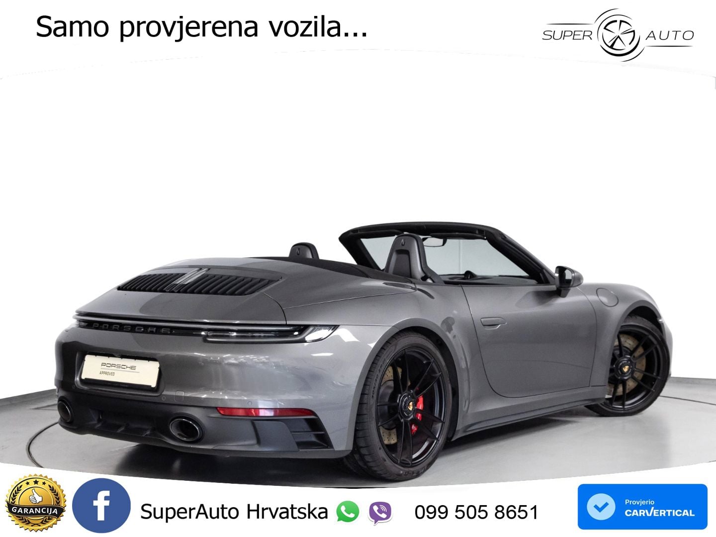 Porsche 911 Carrera GTS Cabriolet 3.0 (480 KS) PDK