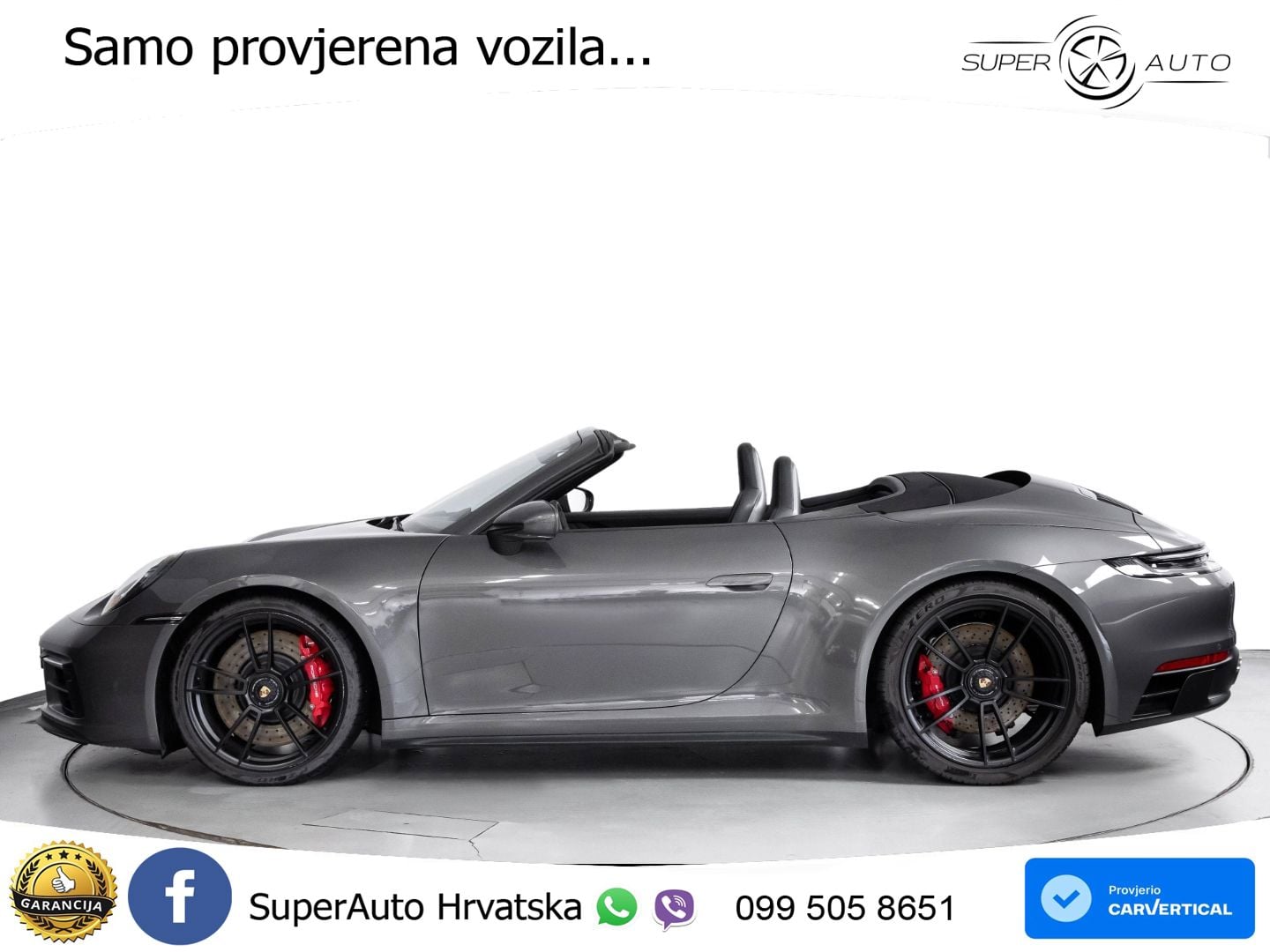 Porsche 911 Carrera GTS Cabriolet 3.0 (480 KS) PDK
