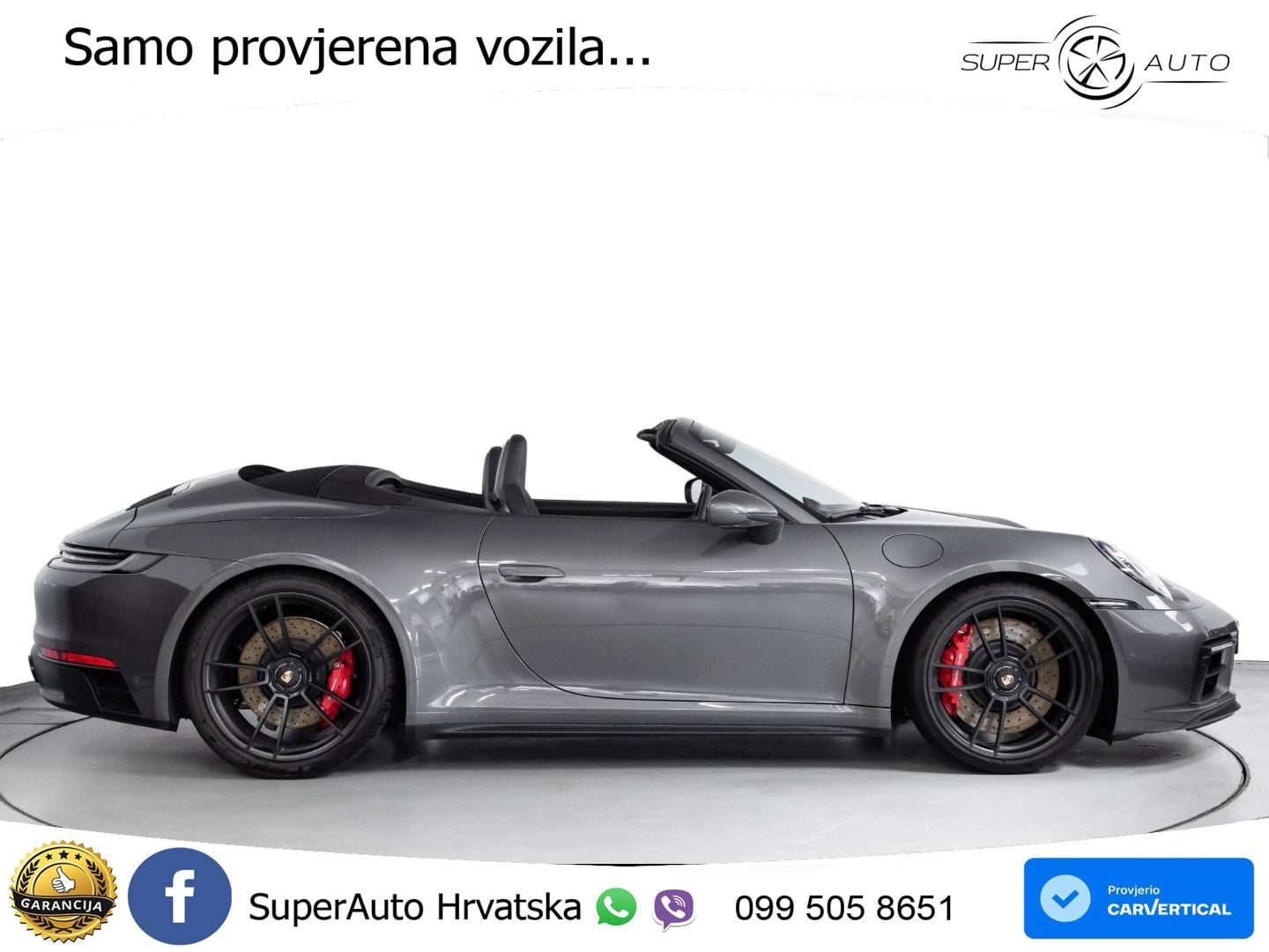 Porsche 911 Carrera GTS Cabriolet 3.0 (480 KS) PDK