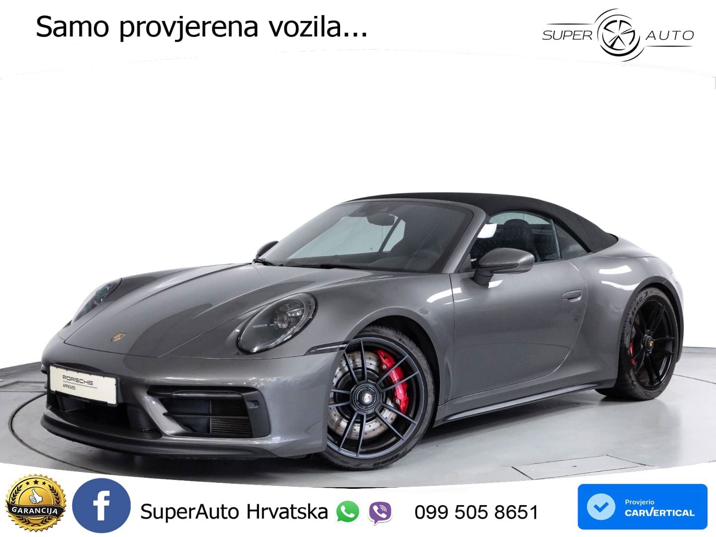 Porsche 911 Carrera GTS Cabriolet 3.0 (480 KS) PDK