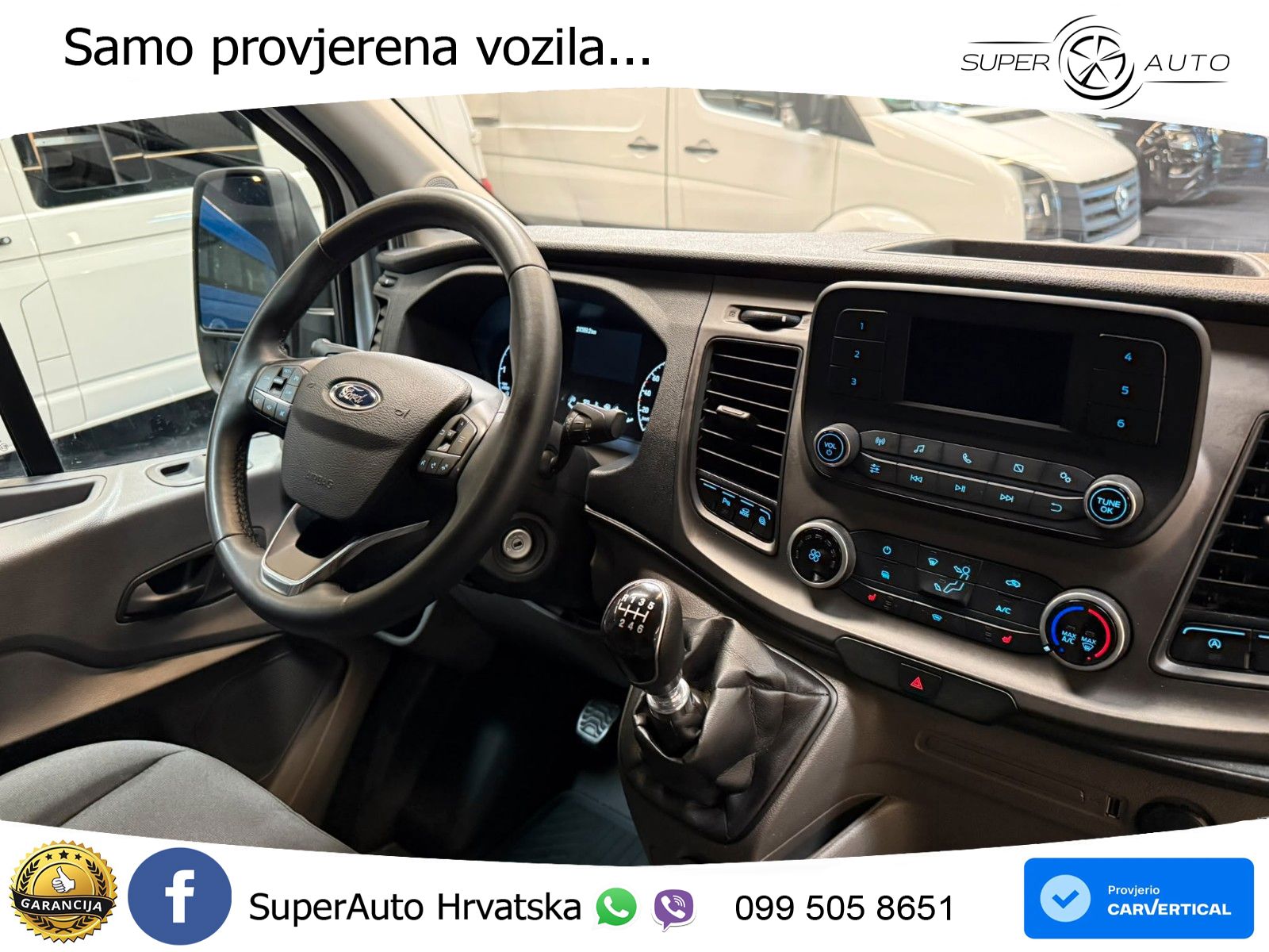 Ford Transit Kasten L3H2 Klima Tempomat R-CAM AHK SHZ 131 KS