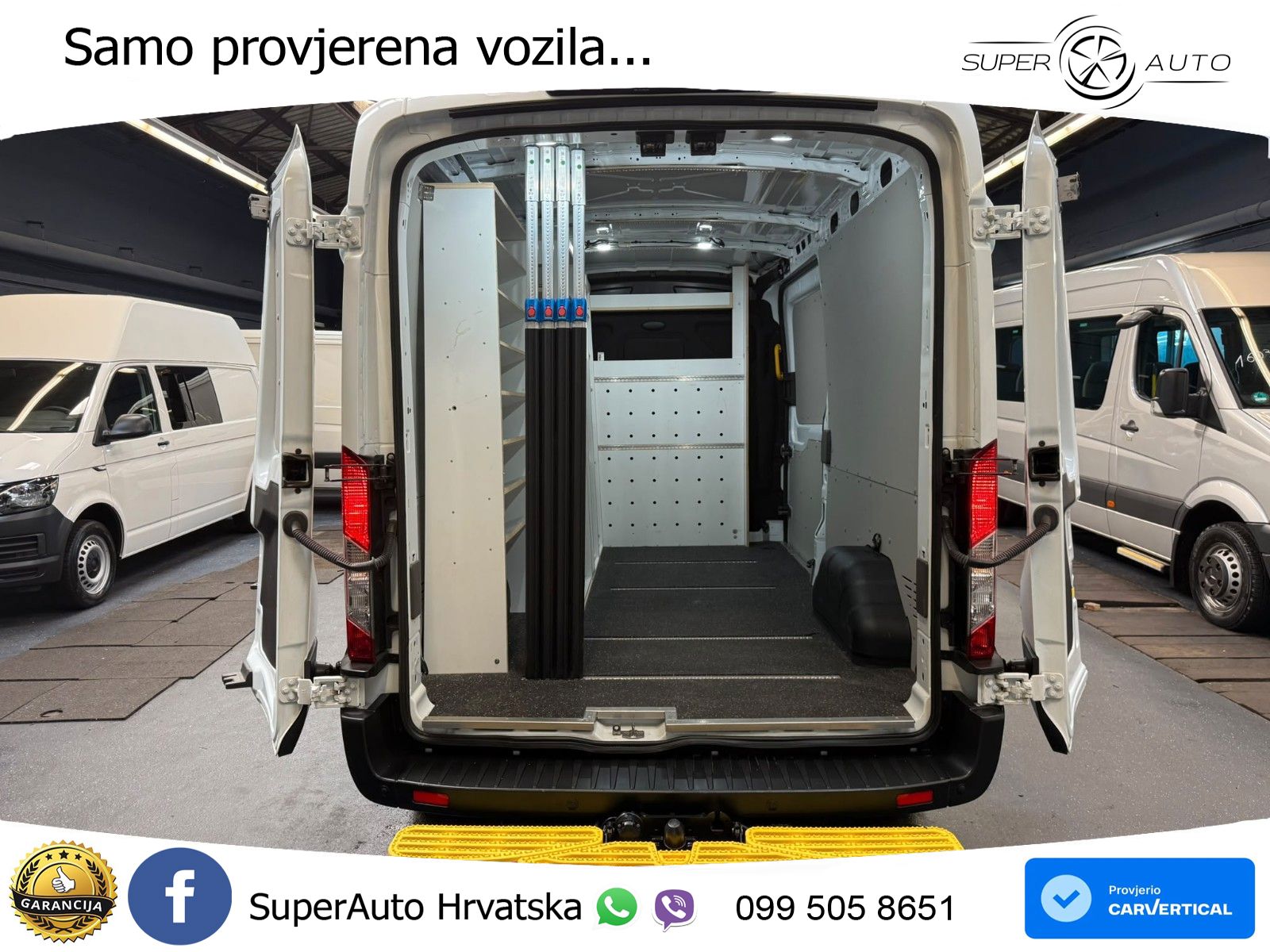 Ford Transit Kasten L3H2 Klima Tempomat R-CAM AHK SHZ 131 KS