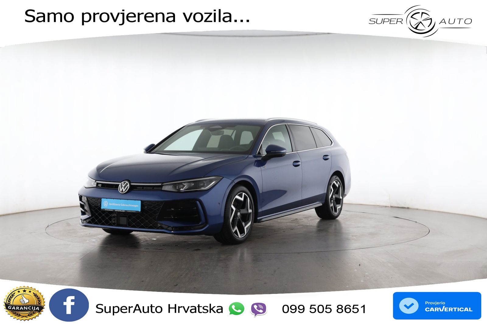 Volkswagen Passat Variant 2.0 TSI (265 KS) 4MOTION DSG R-Line LED+GR SJED+ACC