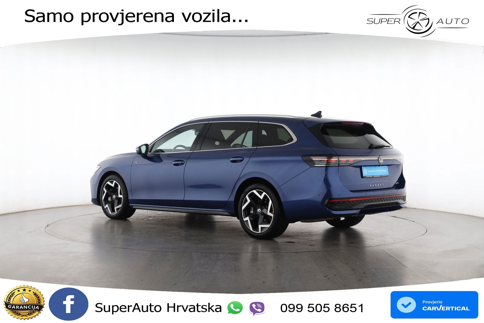 Volkswagen Passat Variant 2.0 TSI (265 KS) 4MOTION DSG R-Line LED+GR SJED+ACC