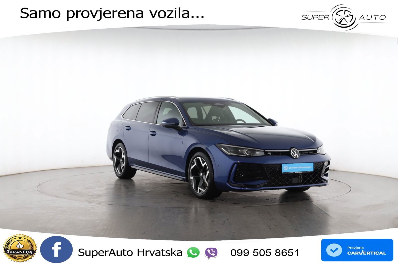 Volkswagen Passat Variant 2.0 TSI (265 KS) 4MOTION DSG R-Line LED+GR SJED+ACC
