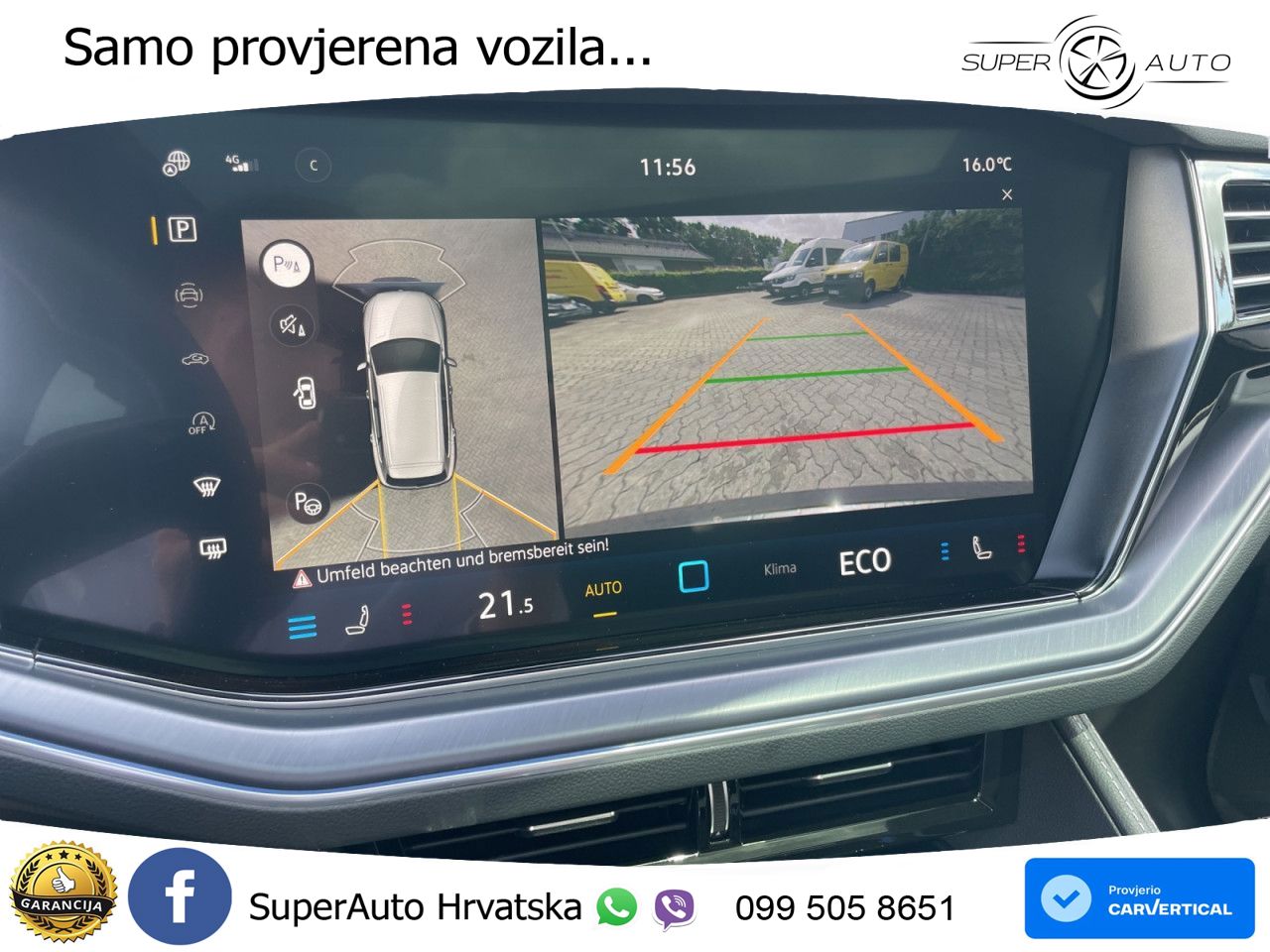 Volkswagen Touareg 3.0 V6 TDI (286 KS) 4MOTION Tiptronic LED+GR SJED+ACC