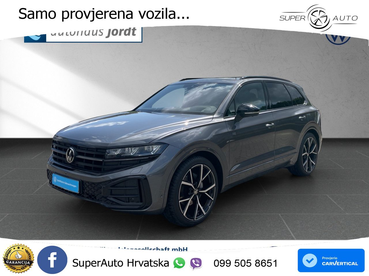 Volkswagen Touareg 3.0 V6 TDI (286 KS) 4MOTION Tiptronic LED+GR SJED+ACC