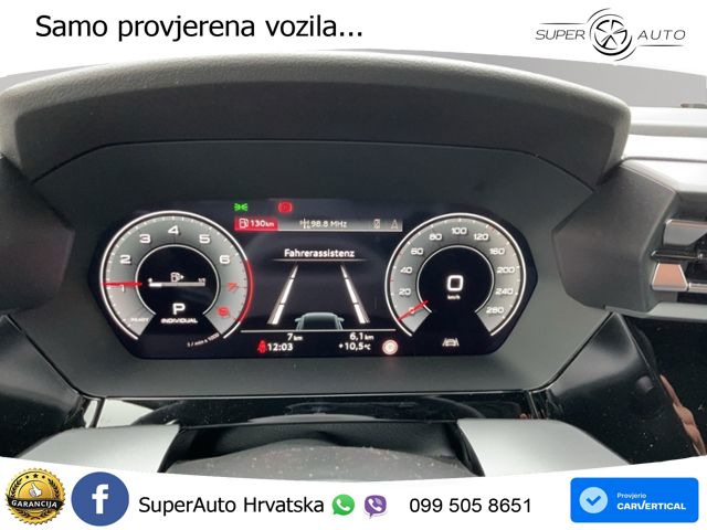 Audi A3 Sportback 40 TFSI (204 KS) quattro S tronic S line