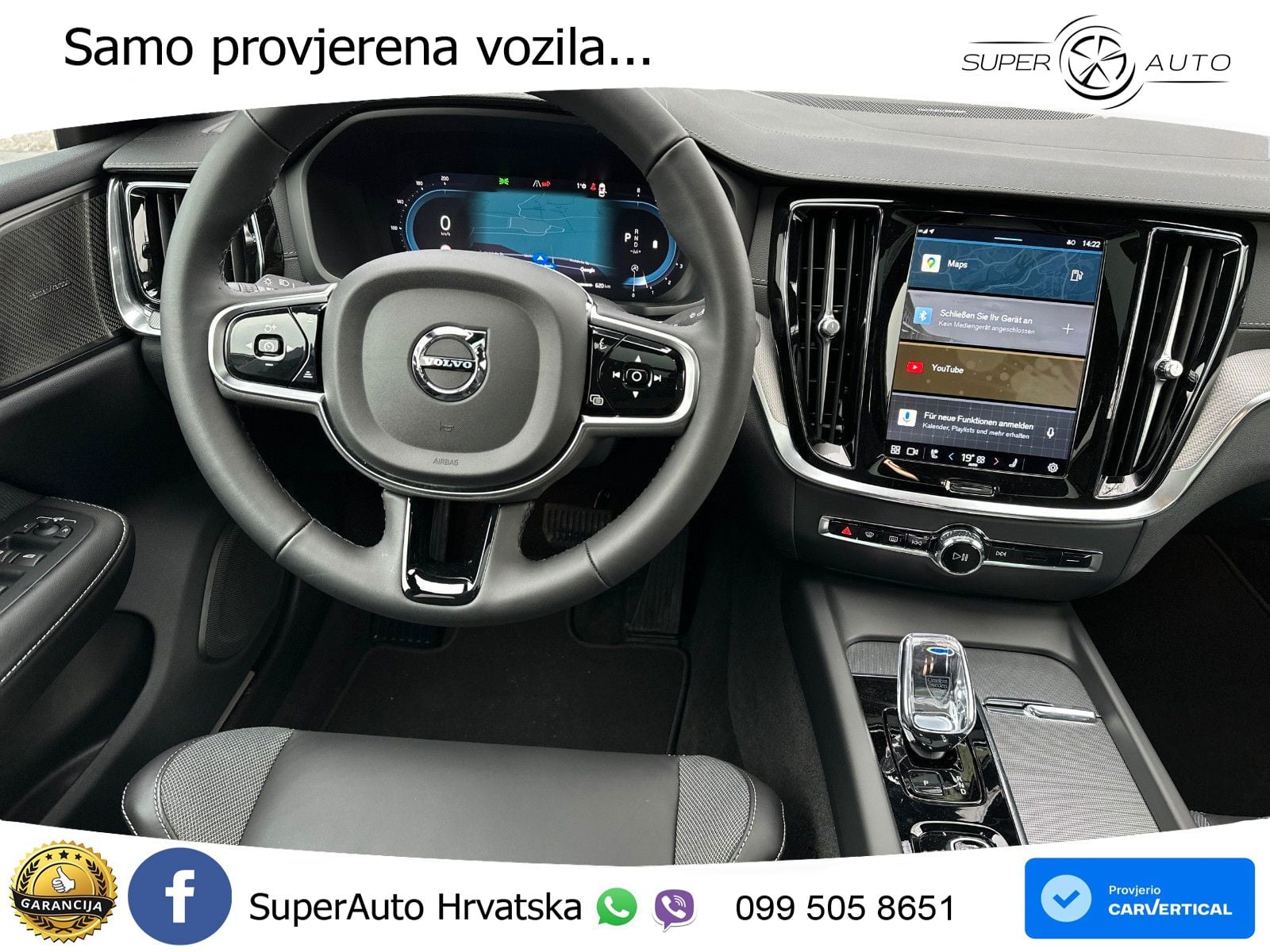 Volvo V60 Cross Country 2.0 B5 AWD Automatic ACC+HEAD+4xGR SJED+360+PANO