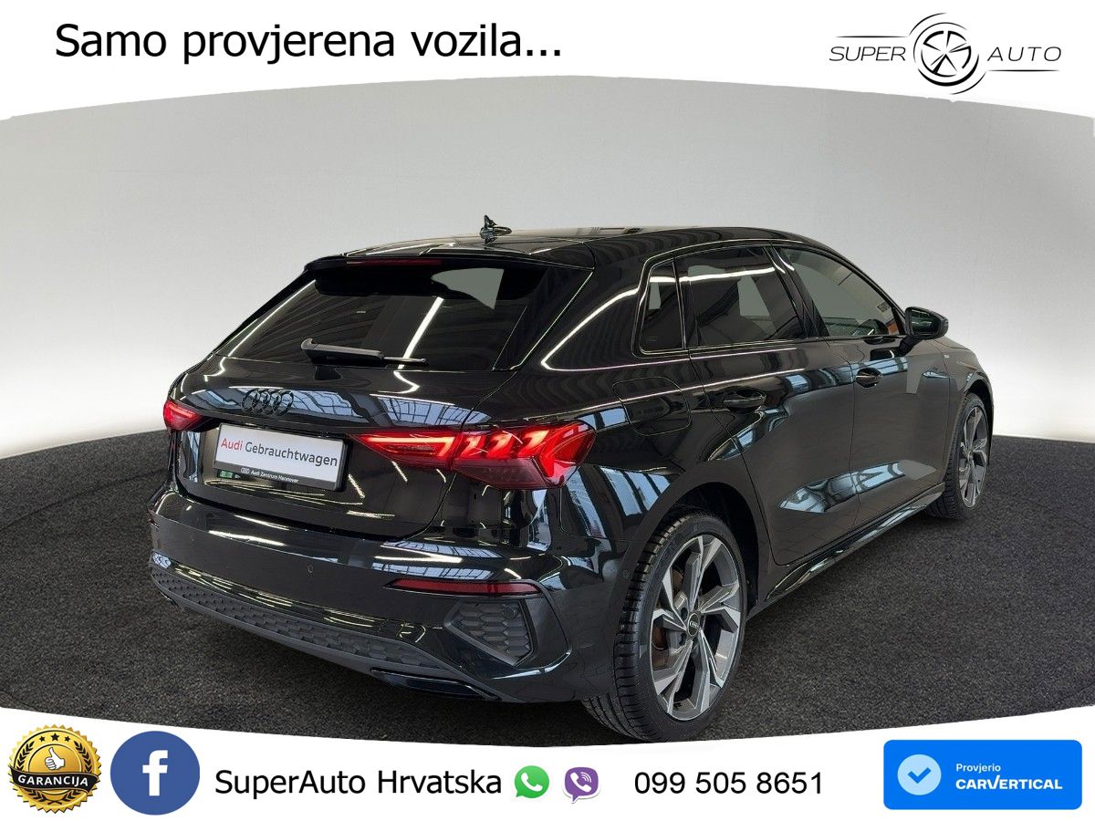 Audi A3 40 TFSIe (204 KS) S tronic S line LED+GR SJED+ACC