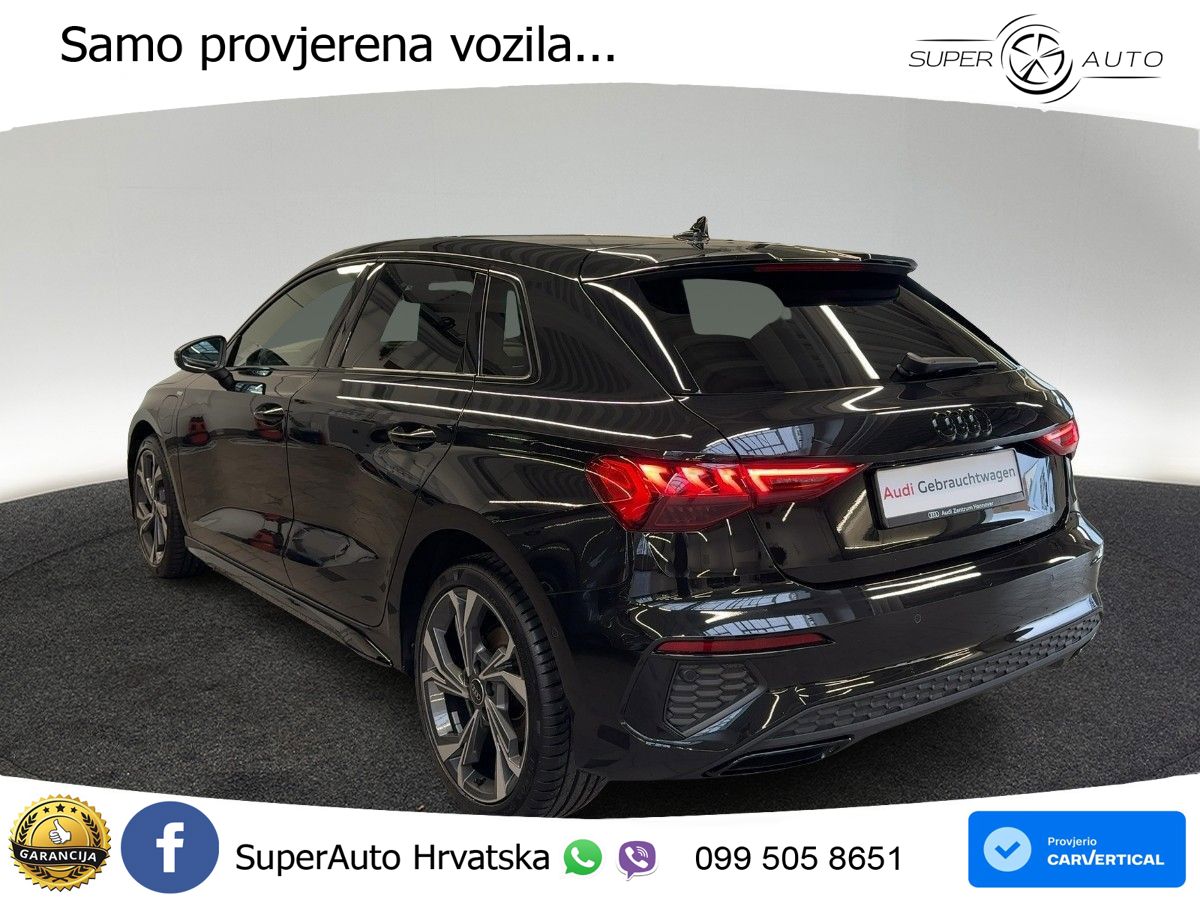 Audi A3 40 TFSIe (204 KS) S tronic S line LED+GR SJED+ACC