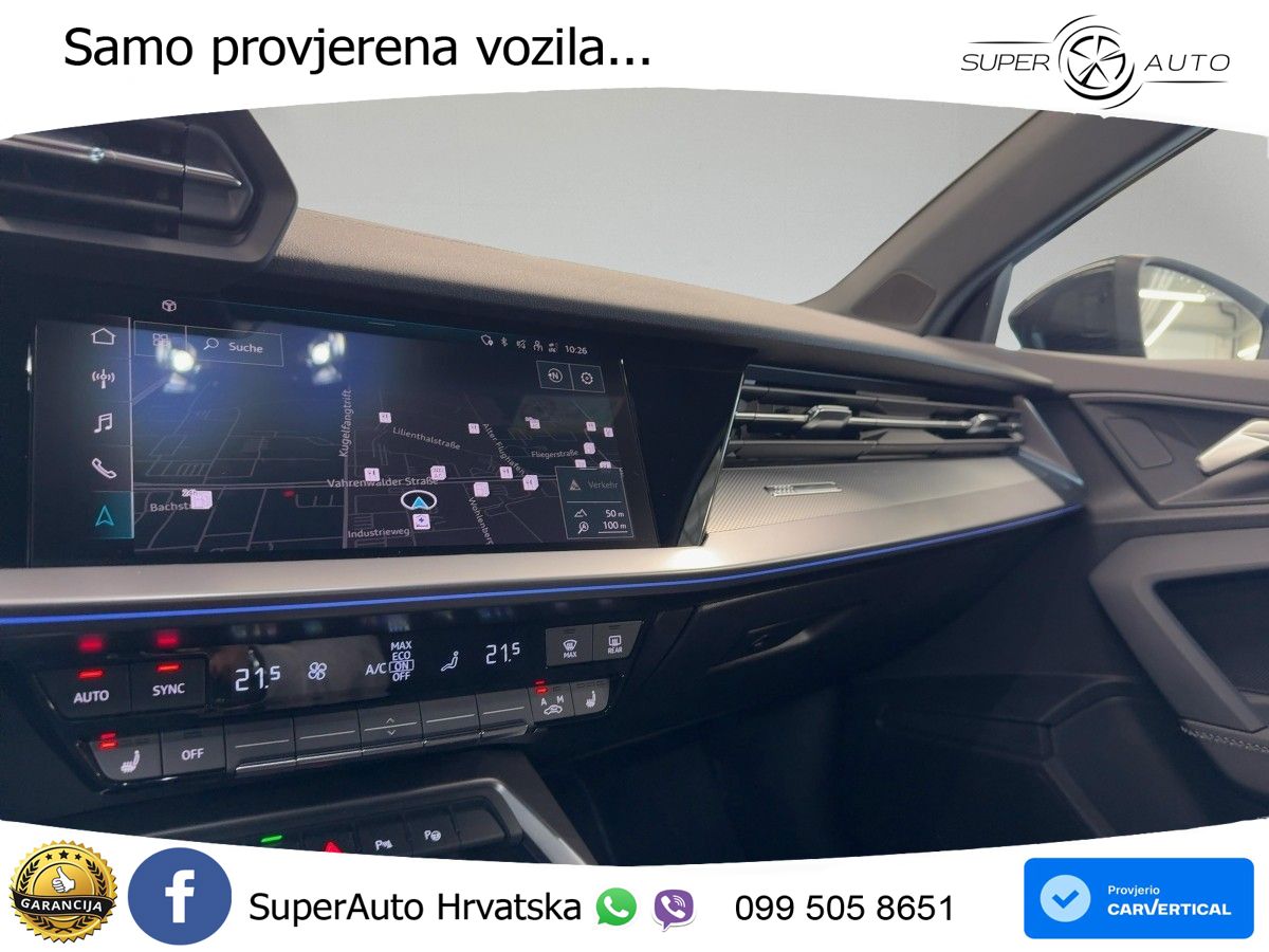 Audi A3 40 TFSIe (204 KS) S tronic S line LED+GR SJED+ACC