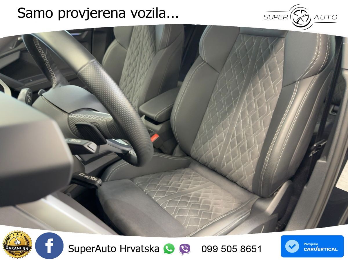 Audi A3 40 TFSIe (204 KS) S tronic S line LED+GR SJED+ACC