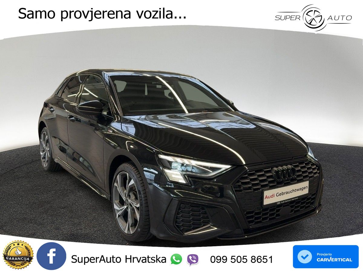 Audi A3 40 TFSIe (204 KS) S tronic S line LED+GR SJED+ACC
