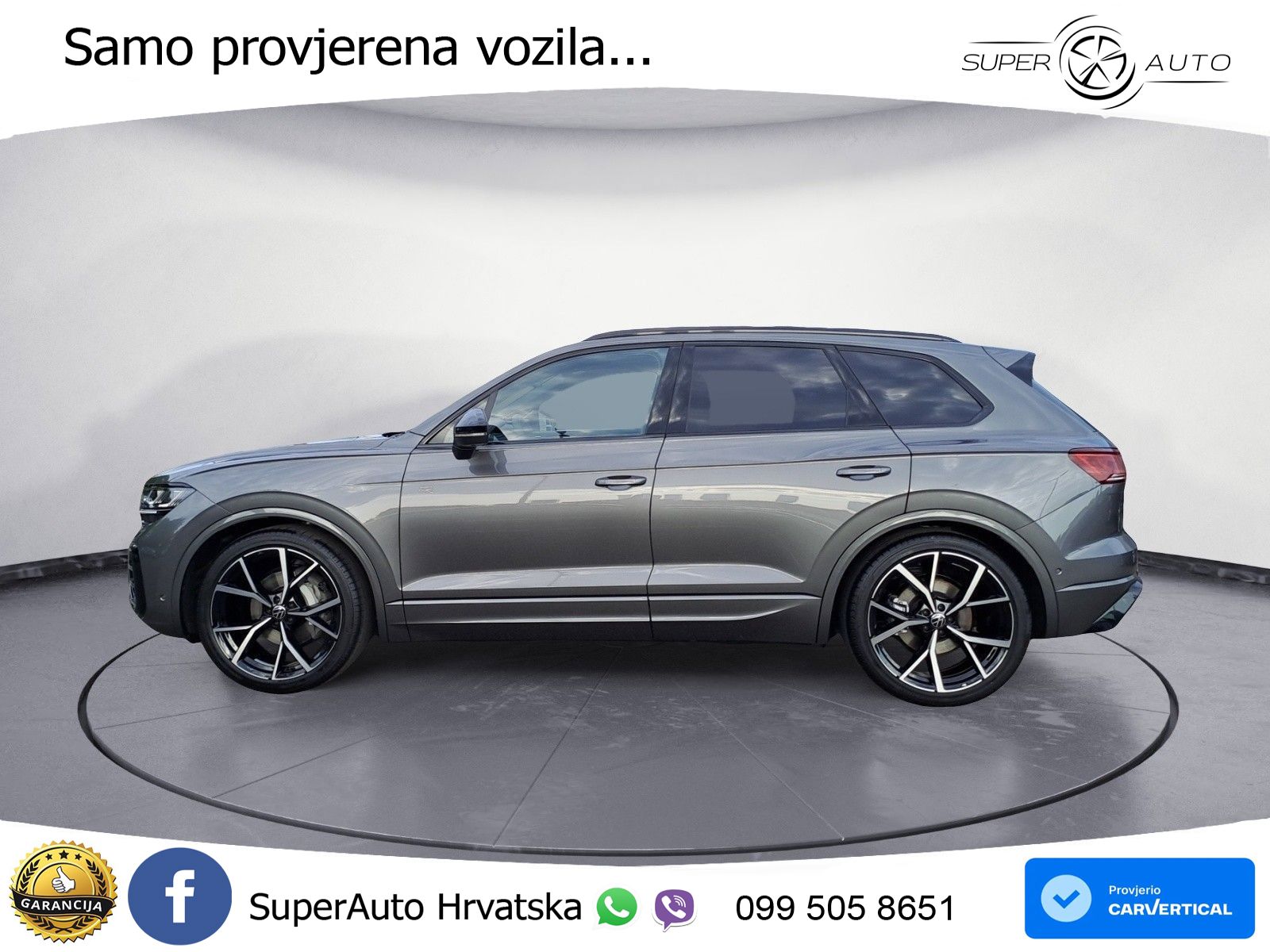 Volkswagen Touareg 3.0 V6 TDI (286 KS) 4MOTION Tiptronic ZRAČNI+ACC+GR SJED+KAM+PANO