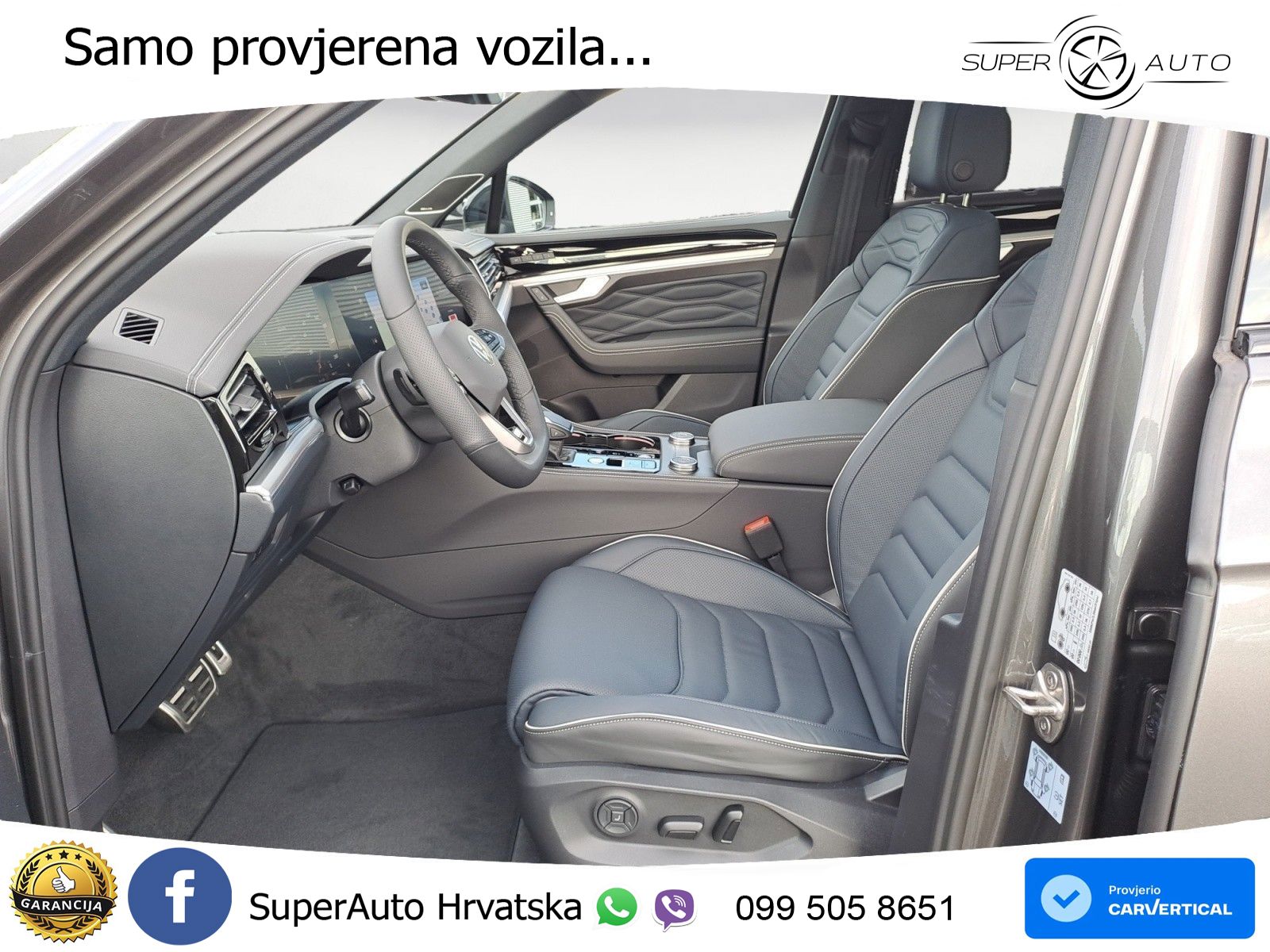 Volkswagen Touareg 3.0 V6 TDI (286 KS) 4MOTION Tiptronic ZRAČNI+ACC+GR SJED+KAM+PANO