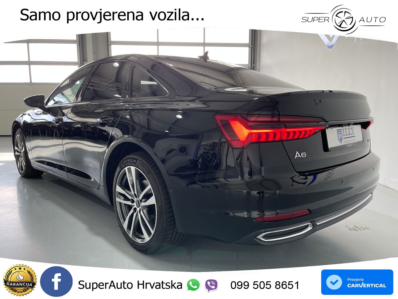 Audi A6 40 TDI (204 KS) quattro ultra S tronic MATRIX+GR SJED+KAM
