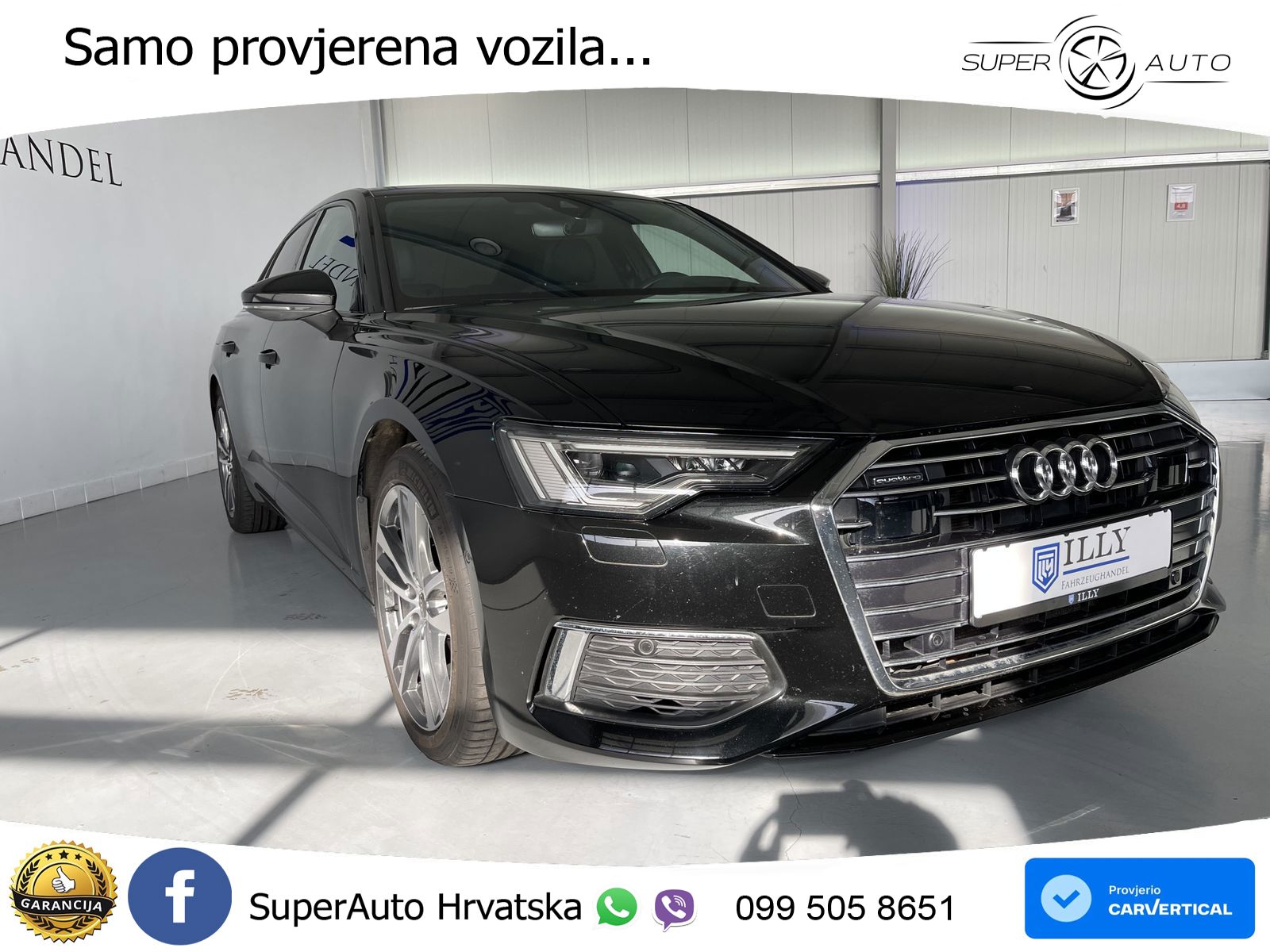 Audi A6 40 TDI (204 KS) quattro ultra S tronic MATRIX+GR SJED+KAM