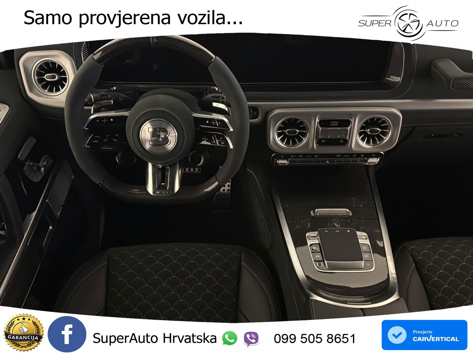Mercedes AMG G 63 Long V8 (585 KS) 4MATIC 9G-TRONIC AMG SPEEDSHIFT TCT Brabus LED+GR SJED+ACC