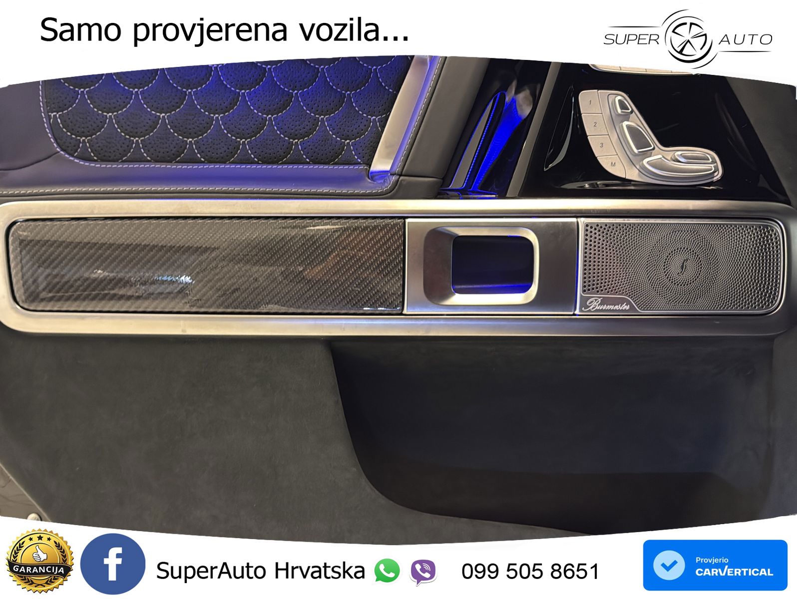 Mercedes AMG G 63 Long V8 (585 KS) 4MATIC 9G-TRONIC AMG SPEEDSHIFT TCT Brabus LED+GR SJED+ACC