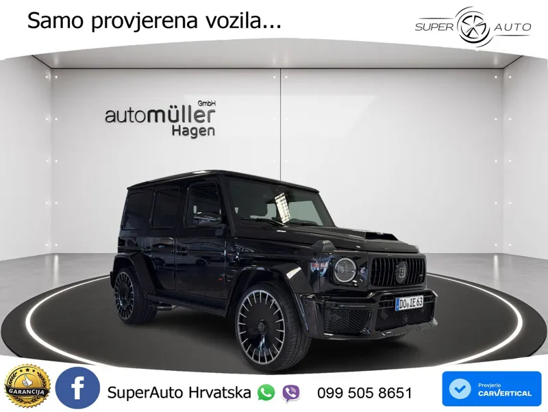 Mercedes AMG G 63 Long V8 (585 KS) 4MATIC 9G-TRONIC AMG SPEEDSHIFT TCT Brabus LED+GR SJED+ACC