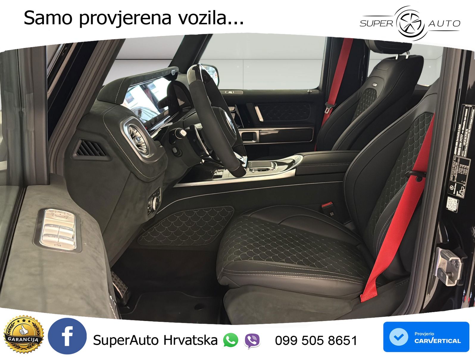 Mercedes AMG G 63 Long V8 (585 KS) 4MATIC 9G-TRONIC AMG SPEEDSHIFT TCT Brabus LED+GR SJED+ACC