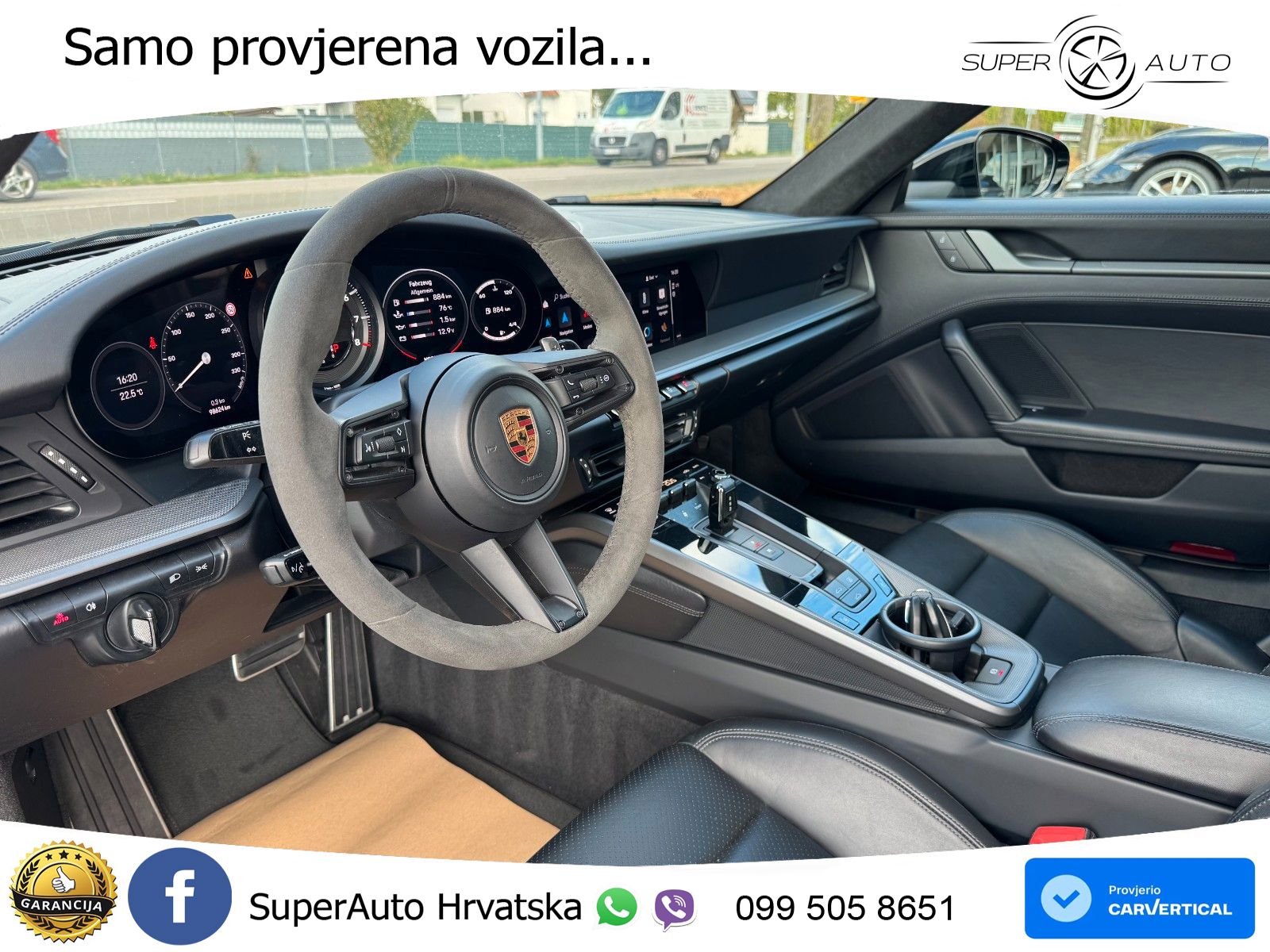 Porsche 911 Carrera 3.0 (385 KS) PDK ZRAČNI+ACC+GR SJED+KAM+PANO
