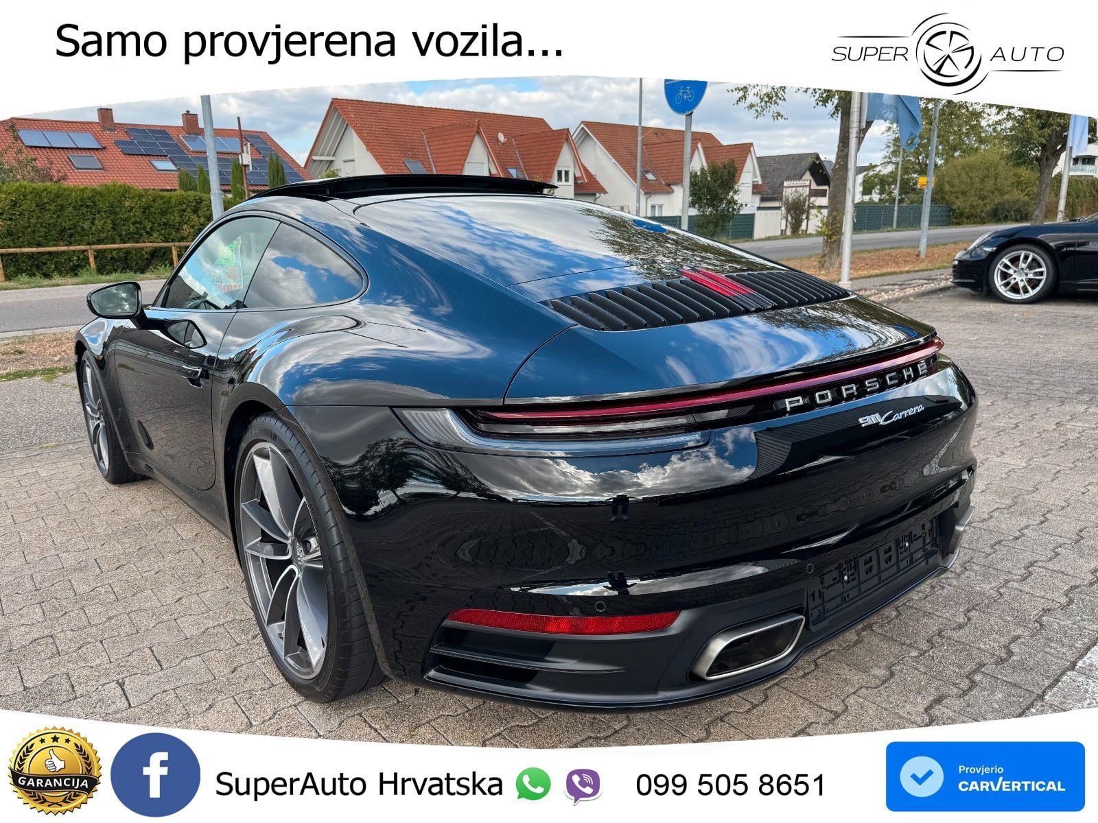 Porsche 911 Carrera 3.0 (385 KS) PDK ZRAČNI+ACC+GR SJED+KAM+PANO