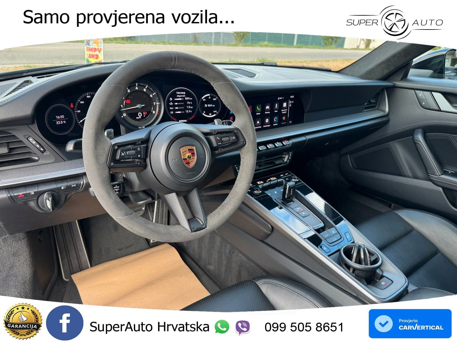 Porsche 911 Carrera 3.0 (385 KS) PDK ZRAČNI+ACC+GR SJED+KAM+PANO